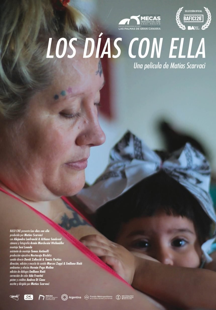 Poster de LOS DÍAS CON ELLA