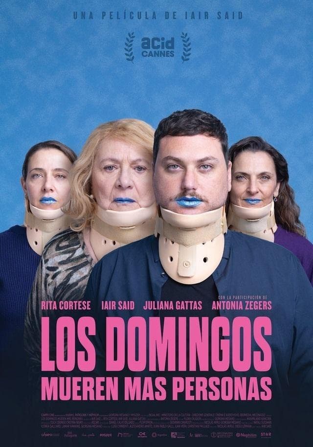 Poster de LOS DOMINGOS MUEREN MÁS PERSONAS