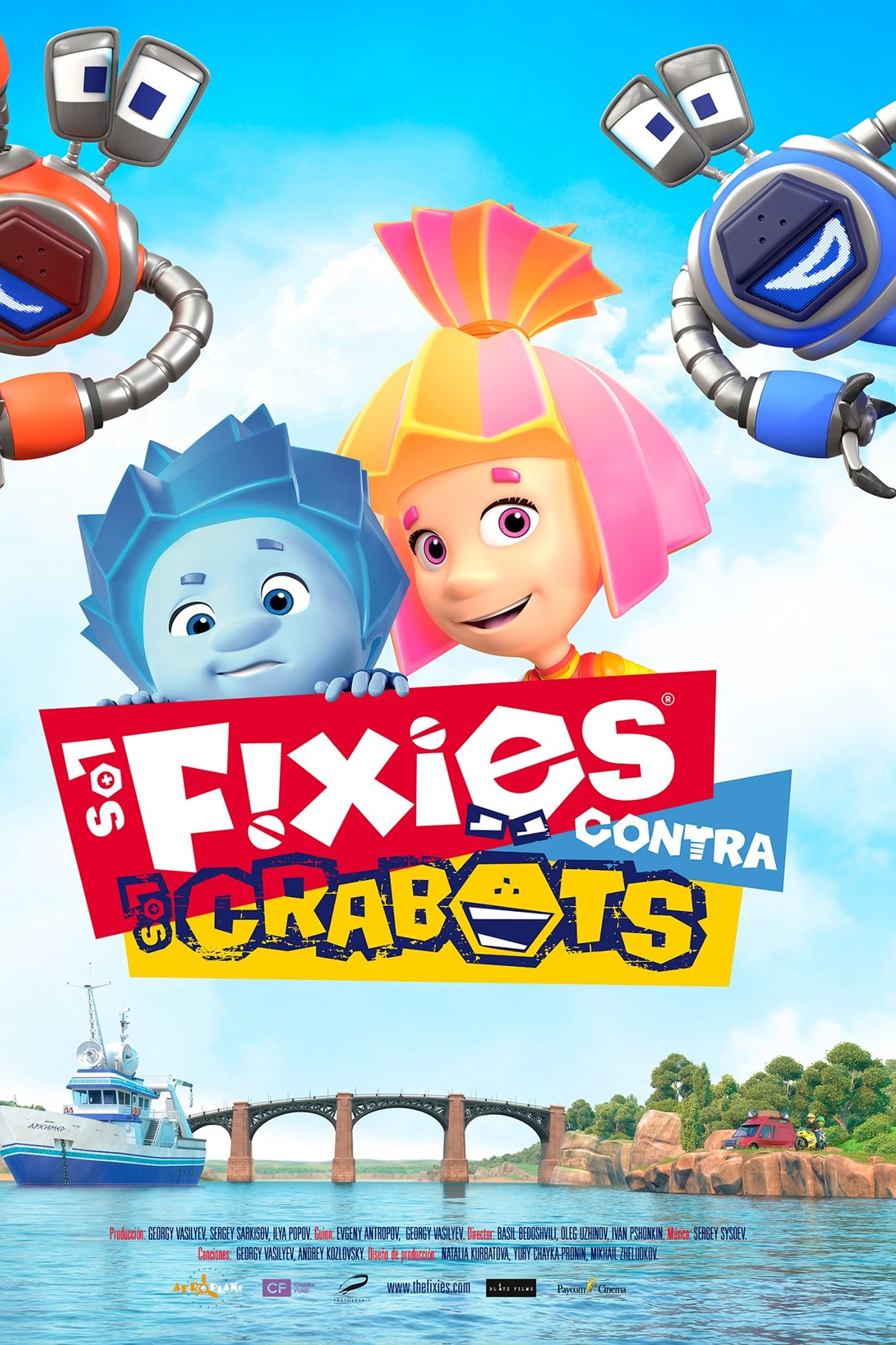 Poster de LOS FIXIES CONTRA LOS CRABOTS en español