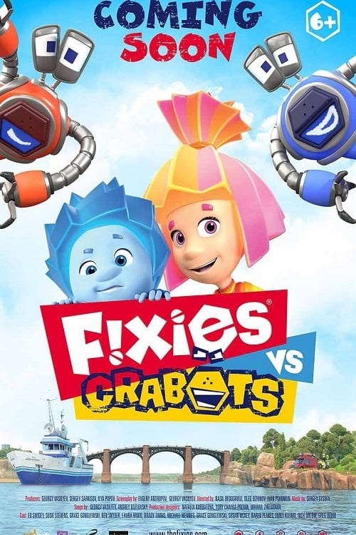 Poster de LOS FIXIES CONTRA LOS CRABOTS en inglés