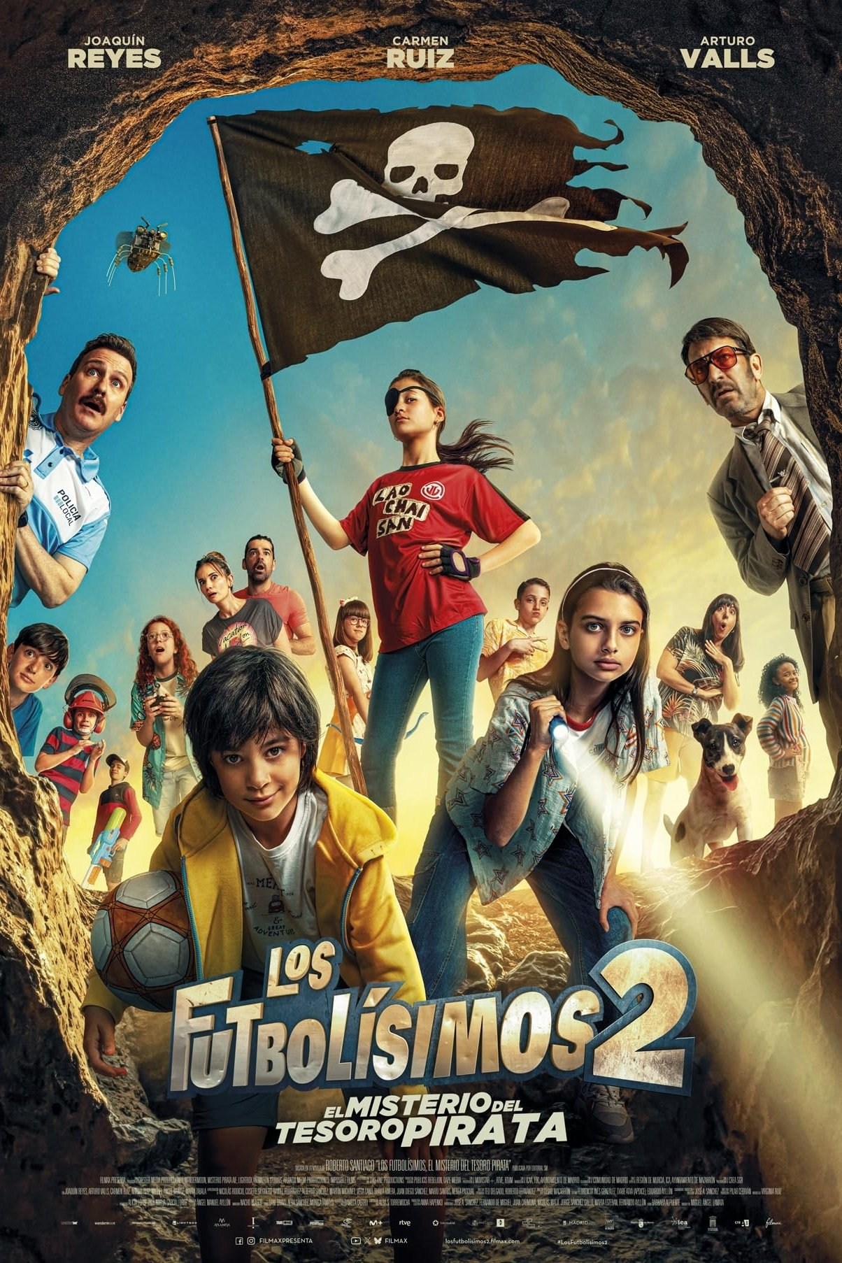 Poster de LOS FUTBOLÍSIMOS Y EL MISTERIO DEL TESORO PIRATA en español