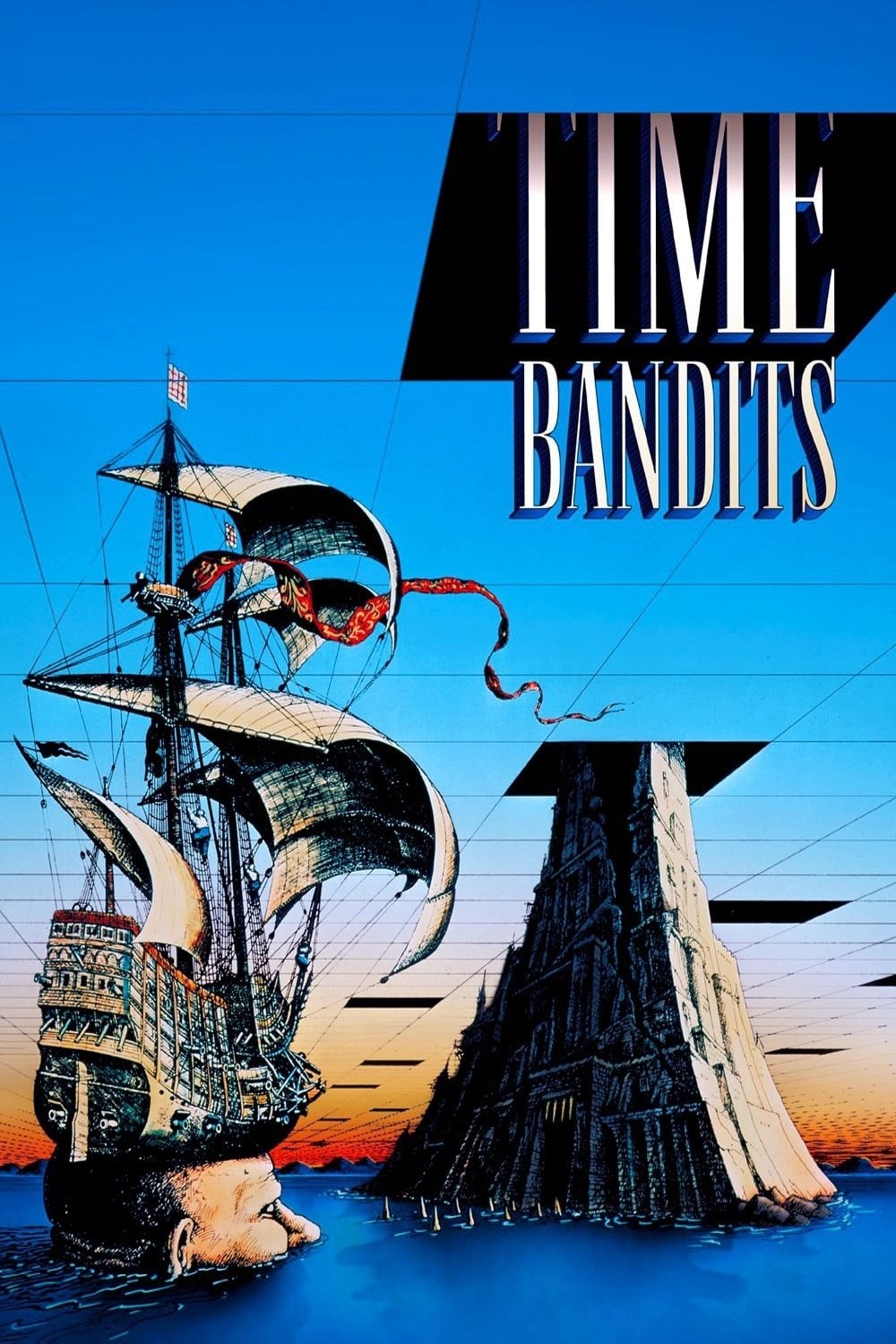 Poster de LOS HÉROES DEL TIEMPO en inglés