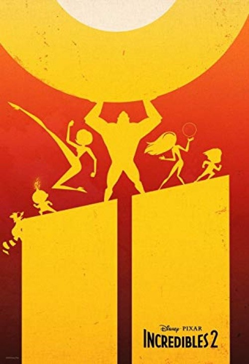 Poster de LOS INCREÍBLES 2