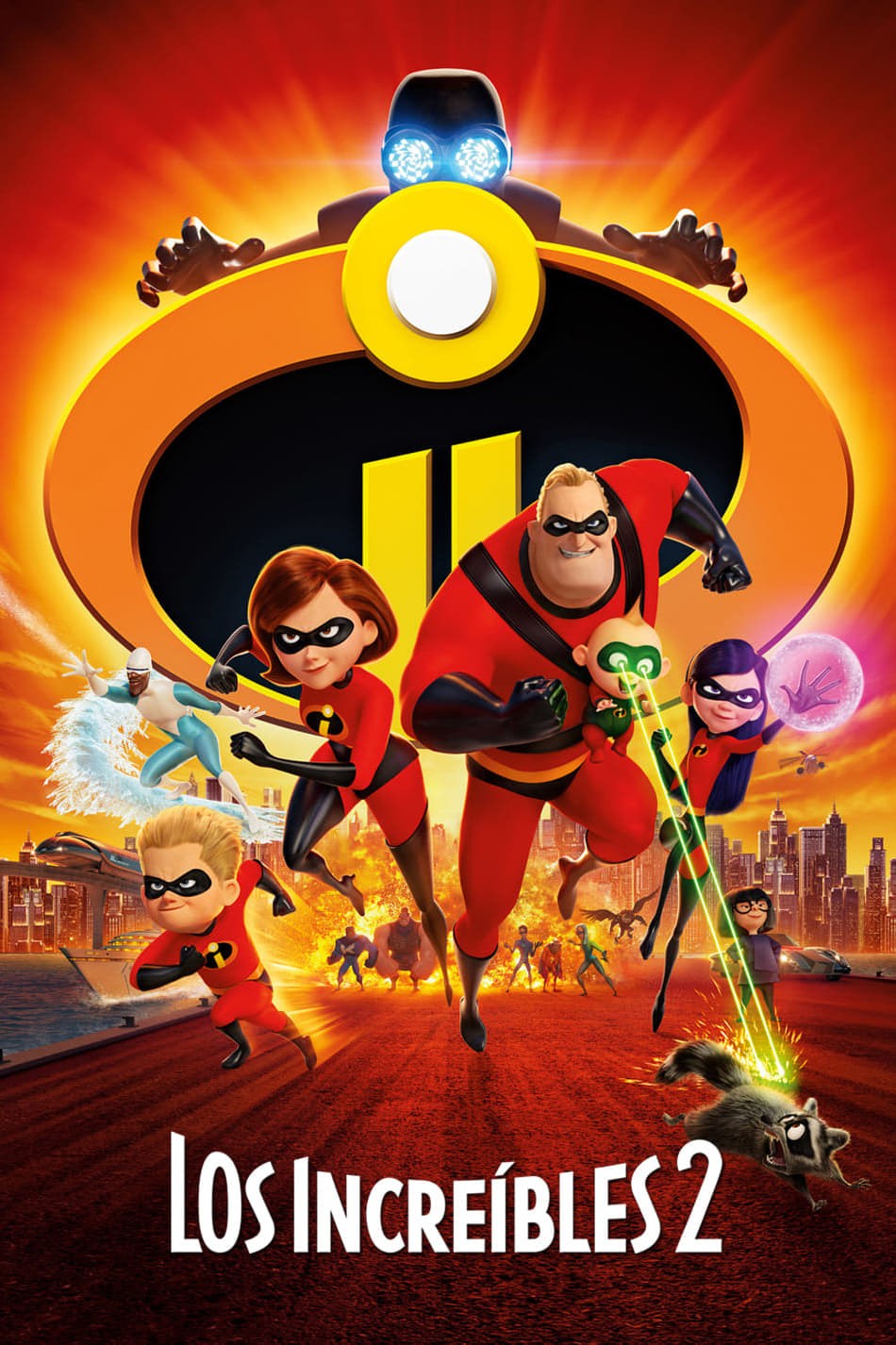 Poster de LOS INCREÍBLES 2 en español