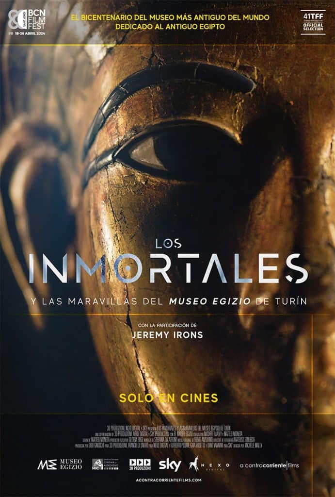 Poster de LOS INMORTALES Y LAS MARAVILLAS DEL MUSEO EGIZIO DE TURÍN en español