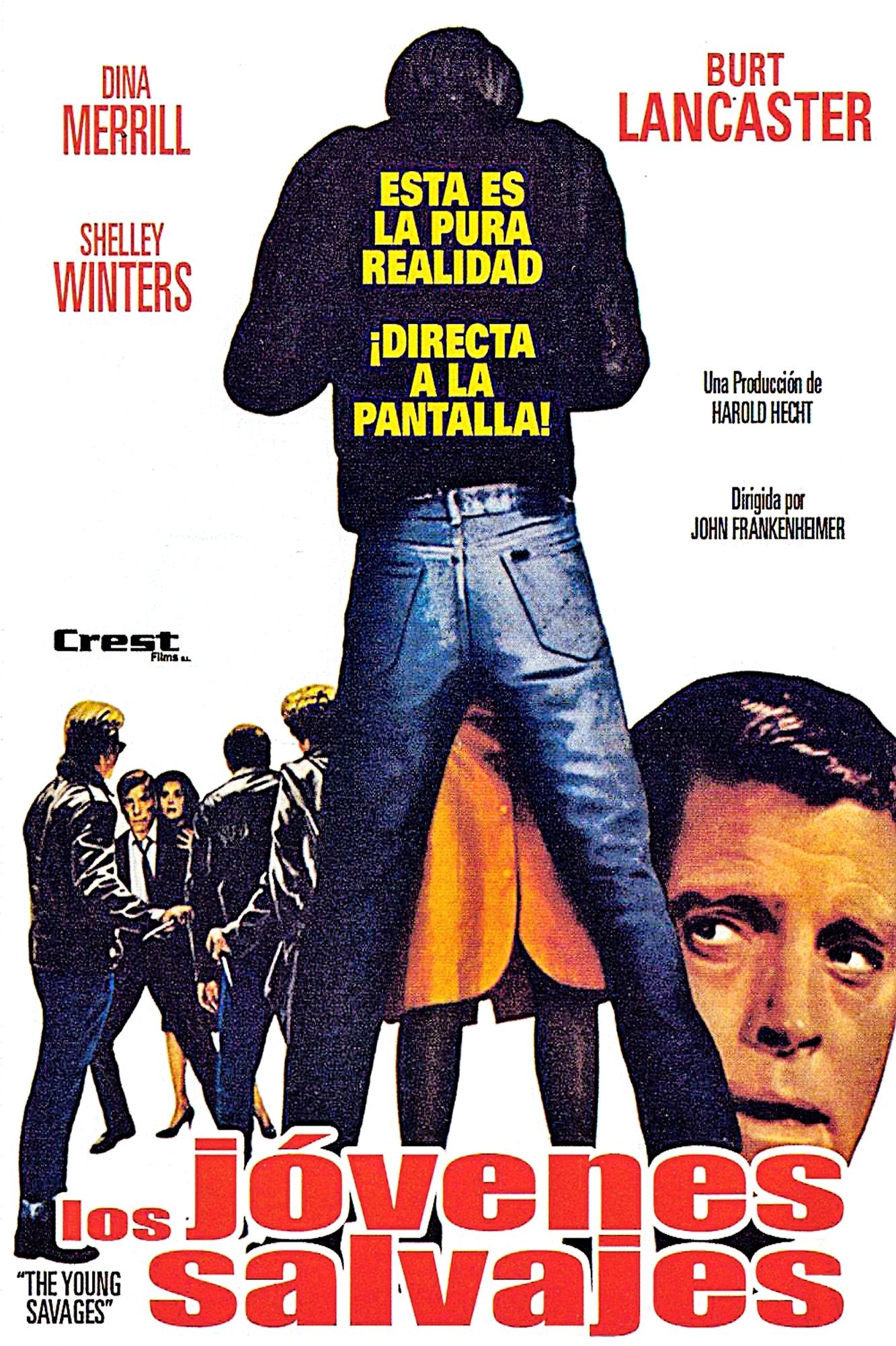 Poster de LOS JÓVENES SALVAJES en español
