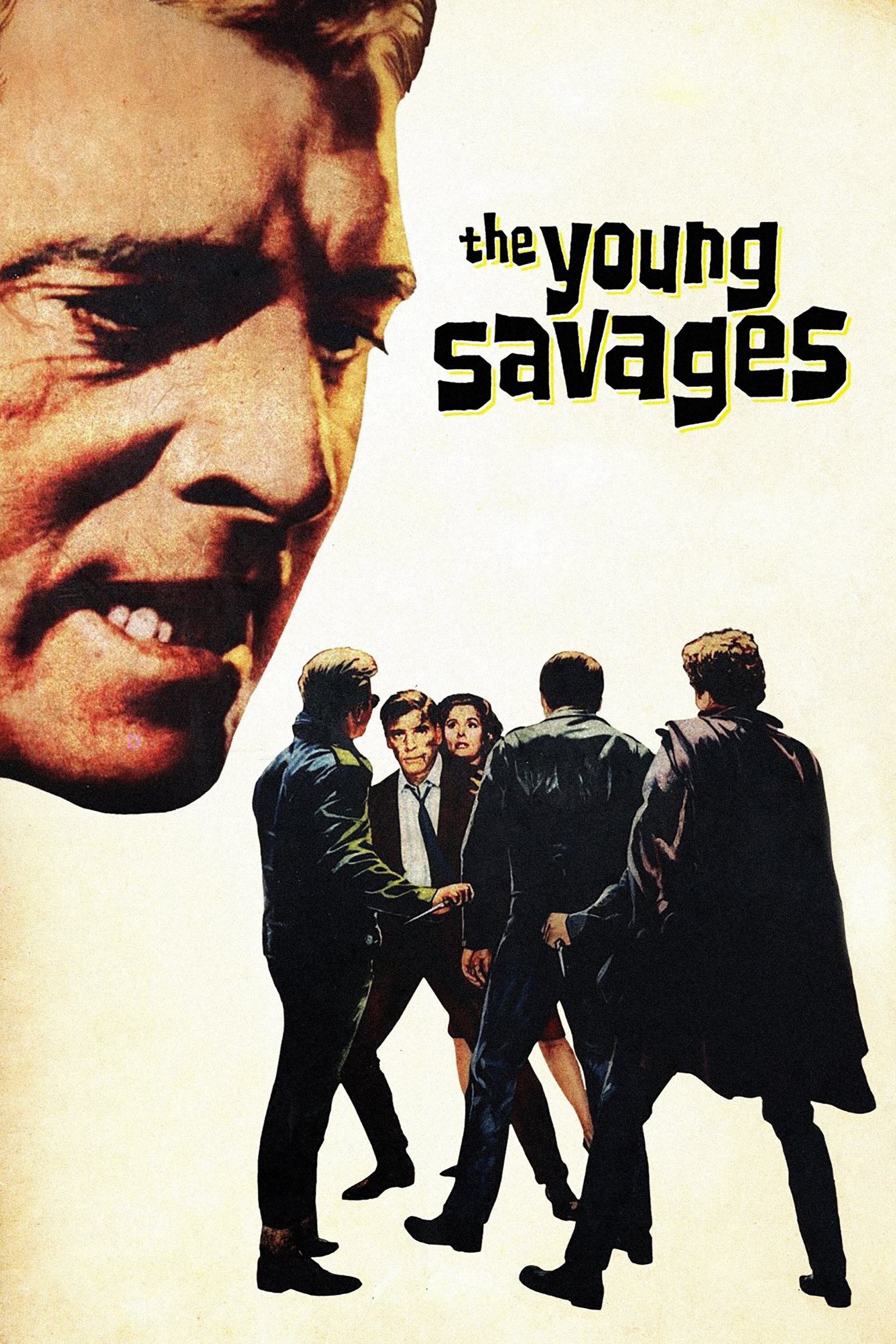 Poster de LOS JÓVENES SALVAJES en inglés