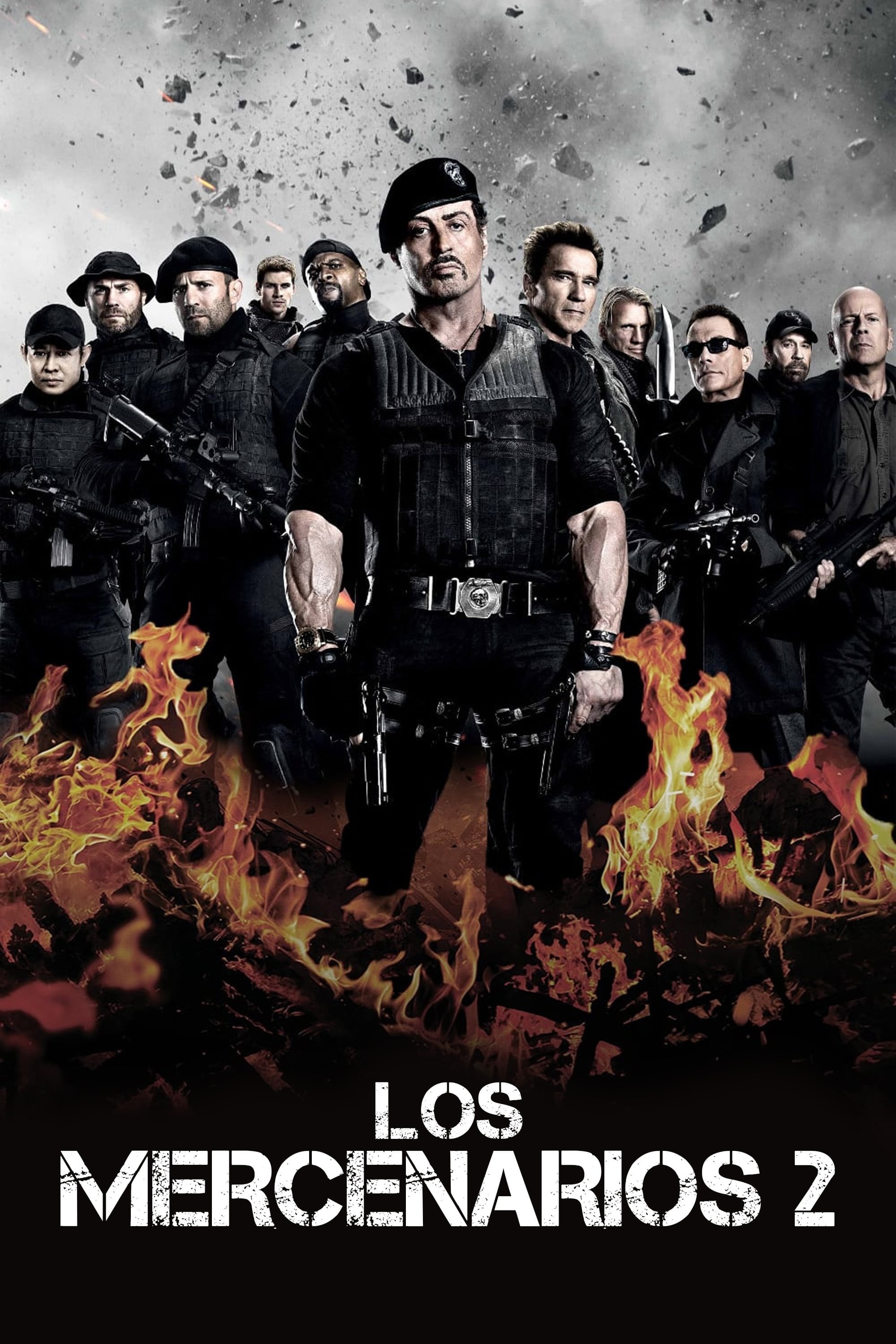 Poster de LOS MERCENARIOS 2 en español