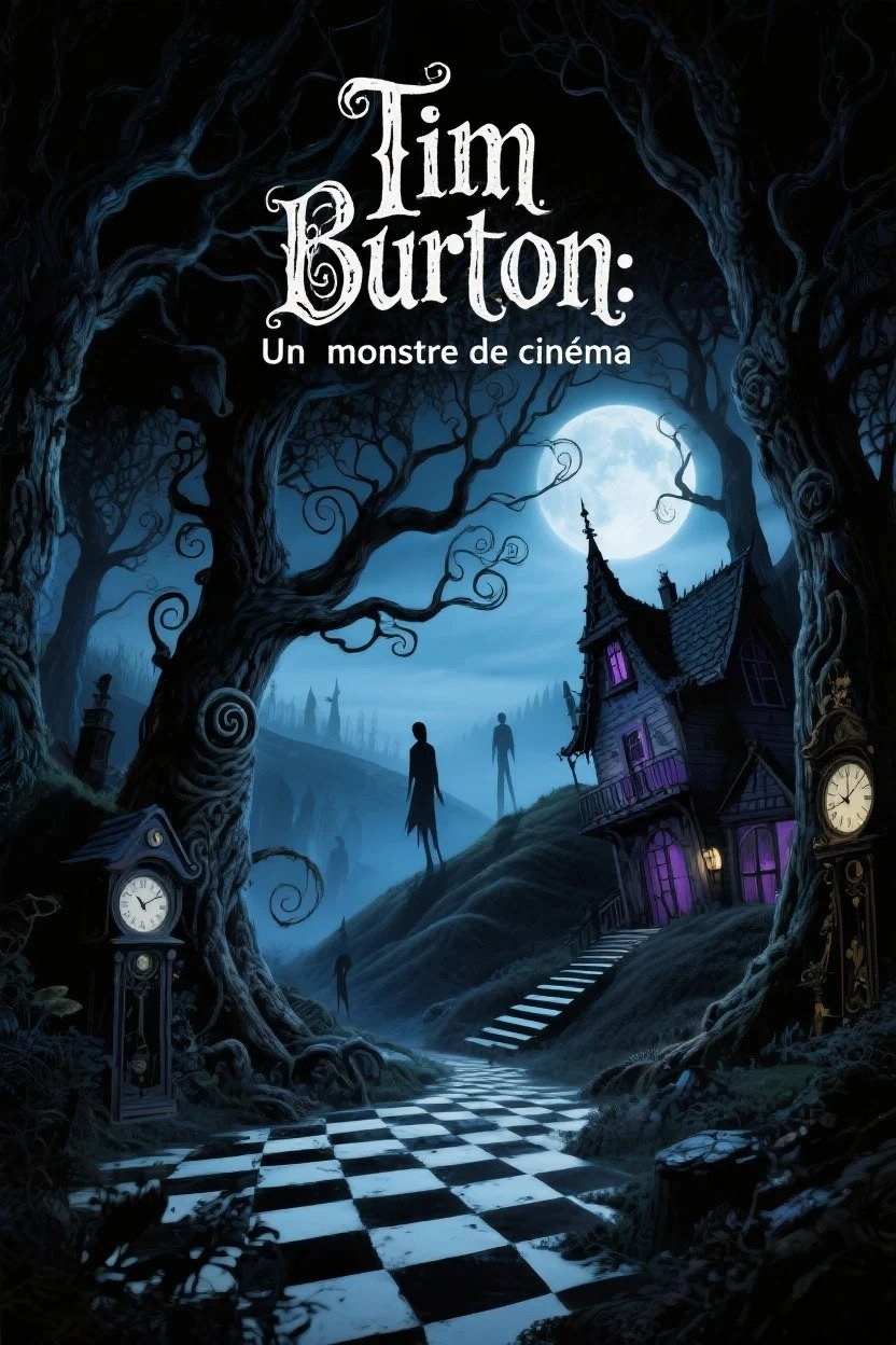 Poster de LOS MONSTRUOS DE TIM BURTON