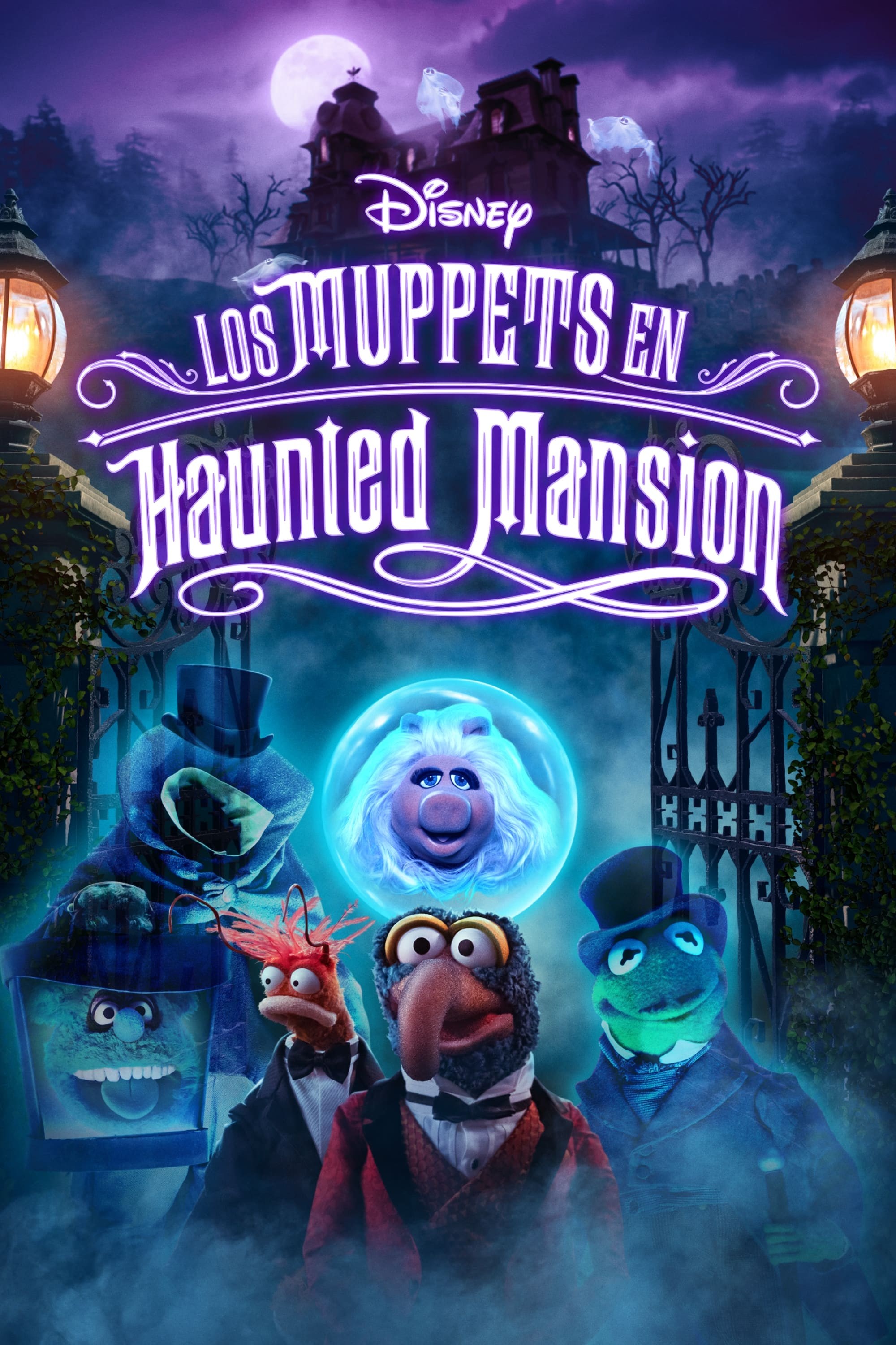 Poster de LOS MUPPETS EN HAUNTED MANSION en español