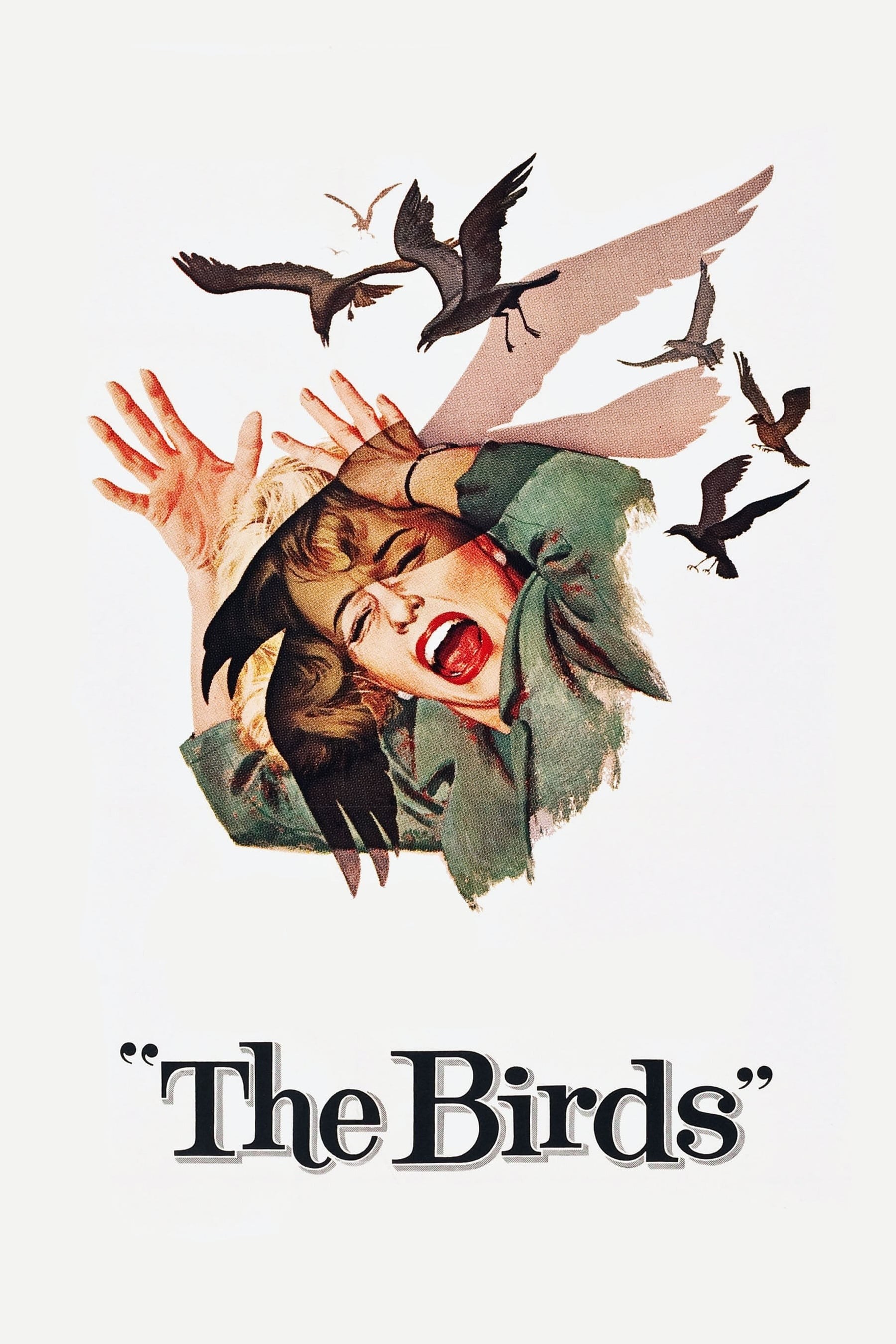 Poster de LOS PÁJAROS en inglés