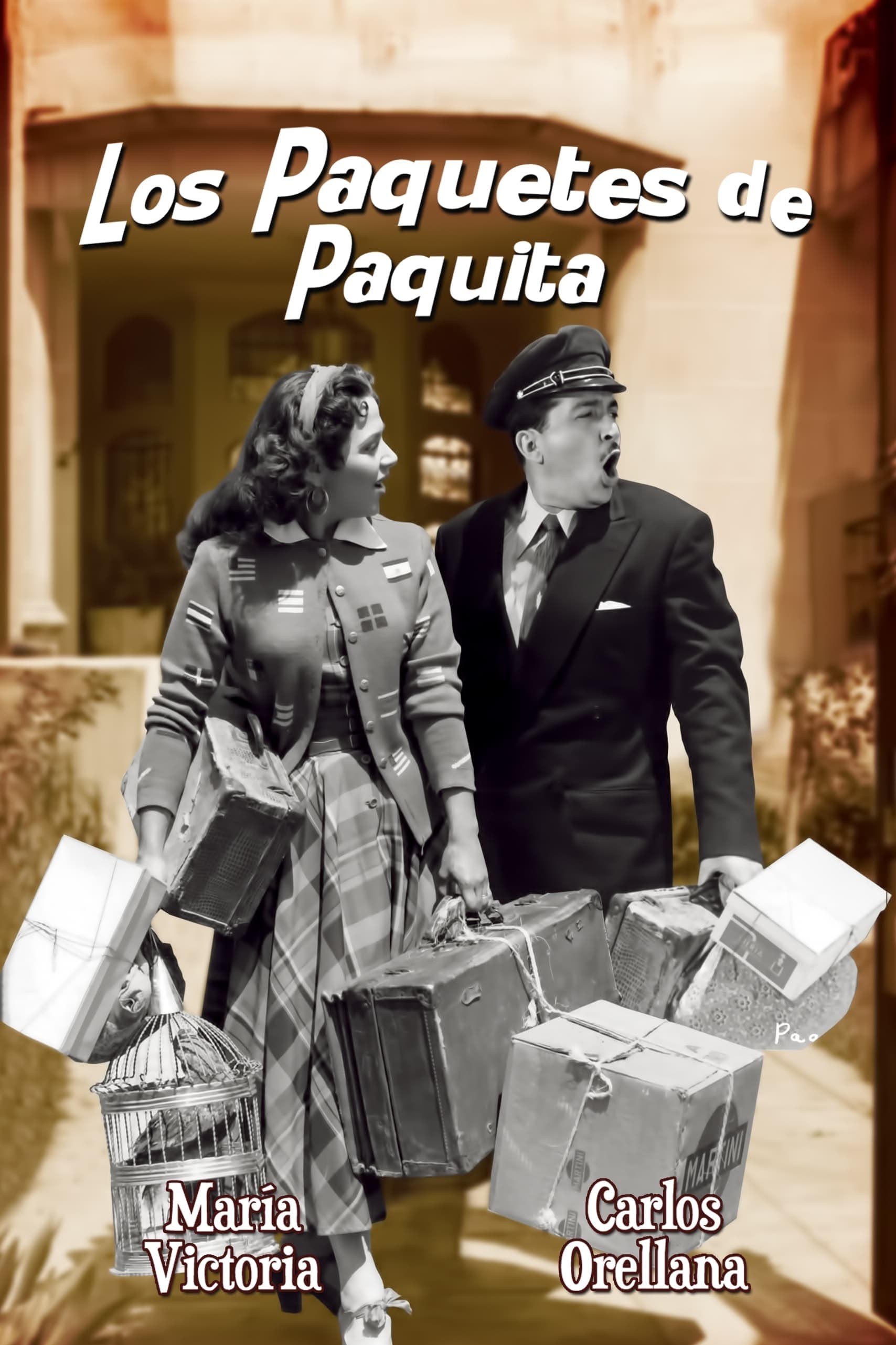 Poster de LOS PAQUETES DE PAQUITA
