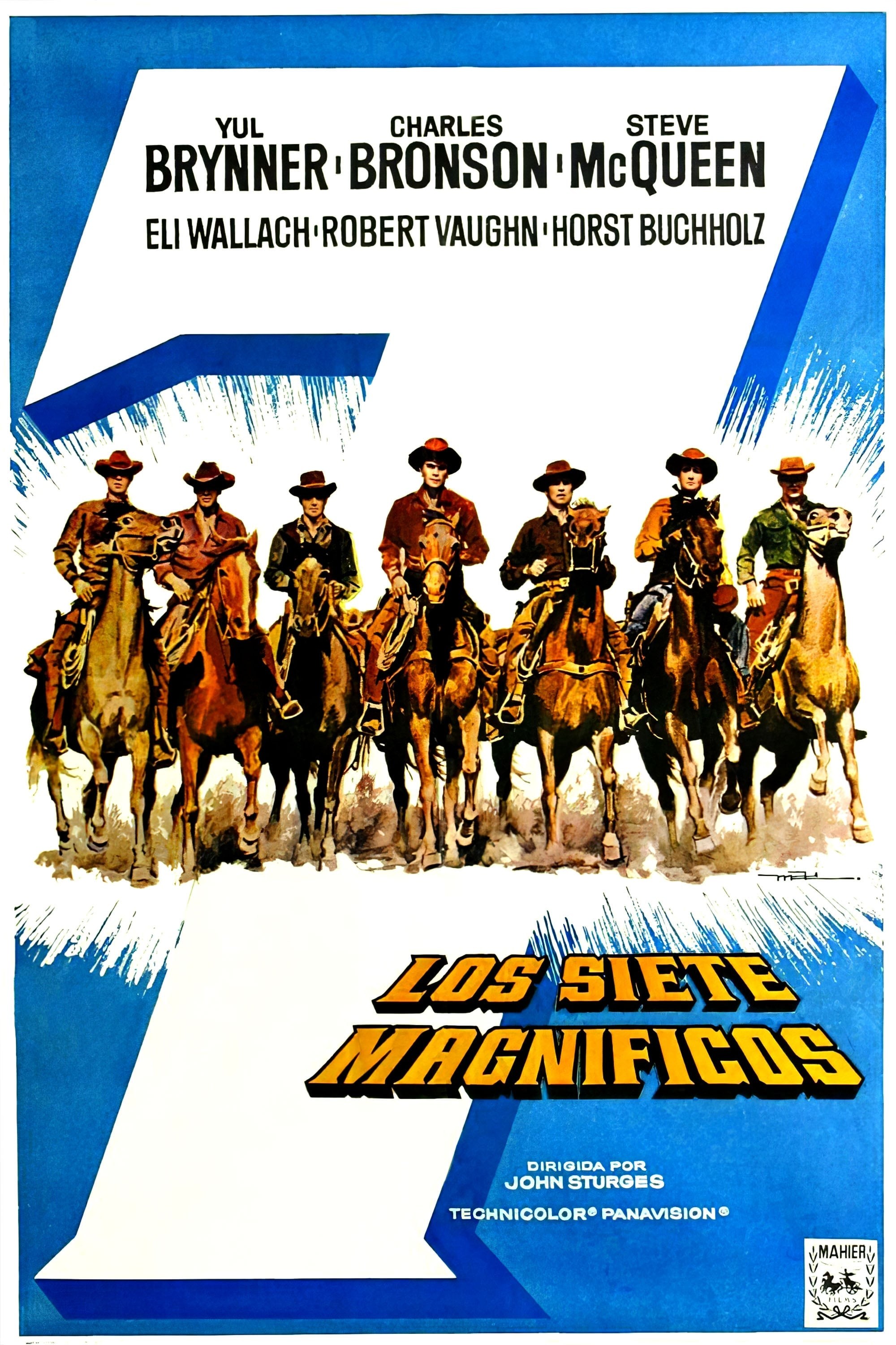 Poster de LOS SIETE MAGNÍFICOS en español