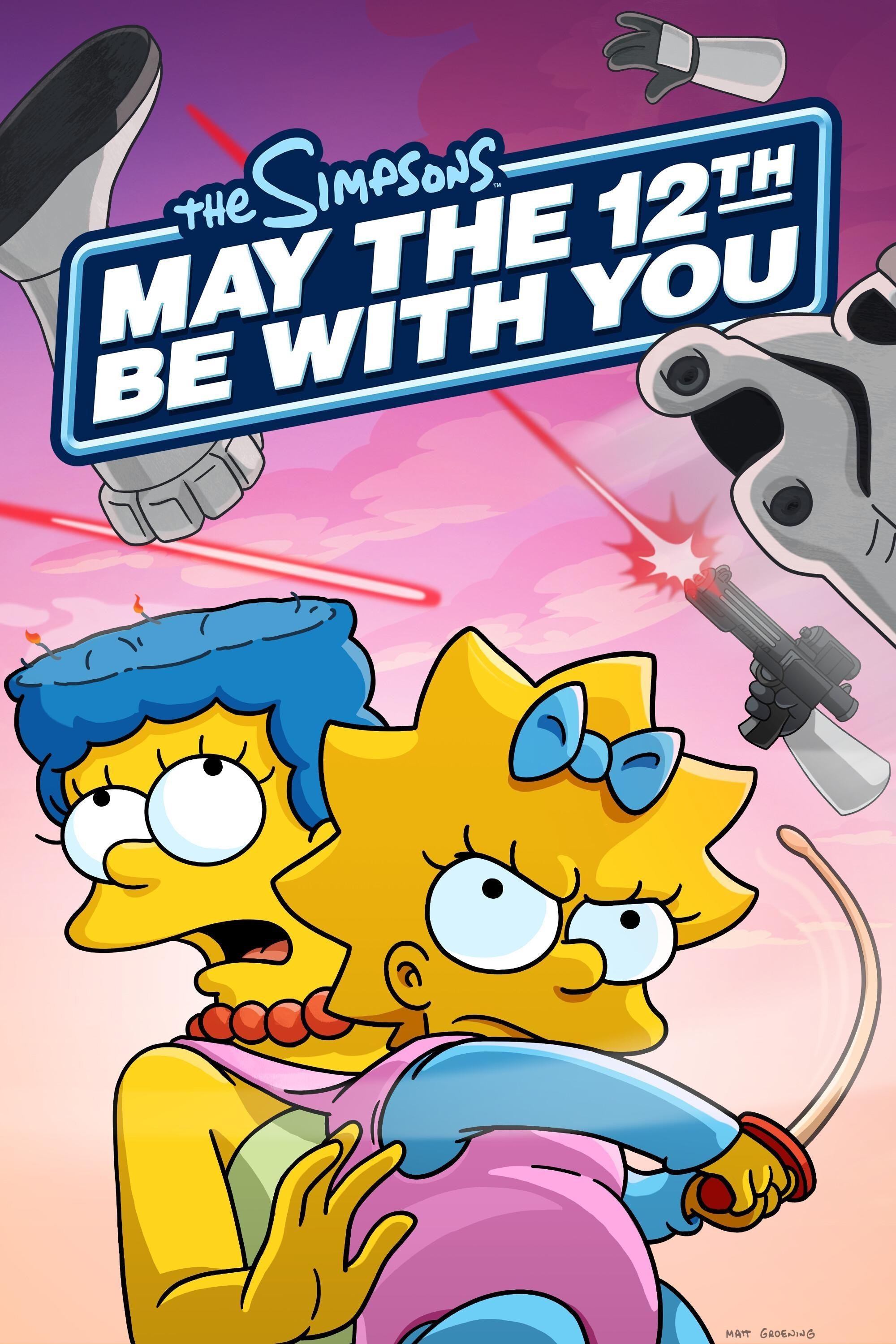 Poster de LOS SIMPSON: QUE EL DÍA DE LA MADRE TE ACOMPAÑE en inglés