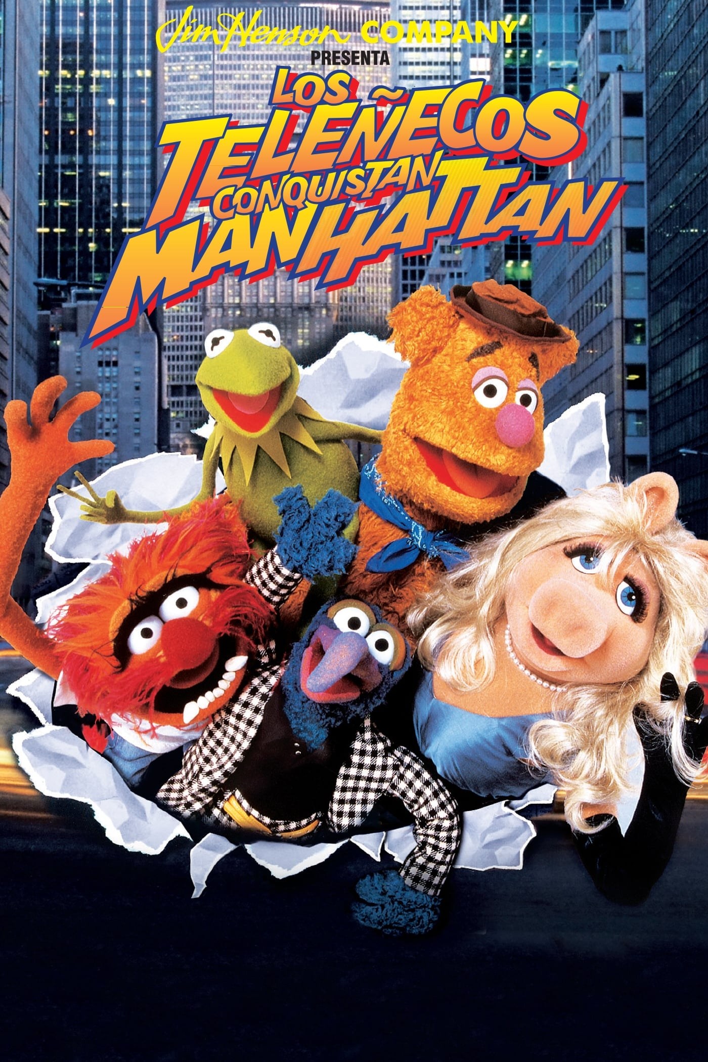 Poster de LOS TELEÑECOS CONQUISTAN MANHATTAN en español