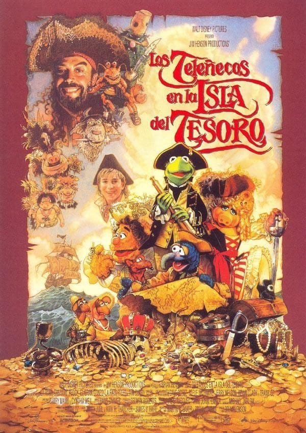 Poster de LOS TELEÑECOS EN LA ISLA DEL TESORO en español