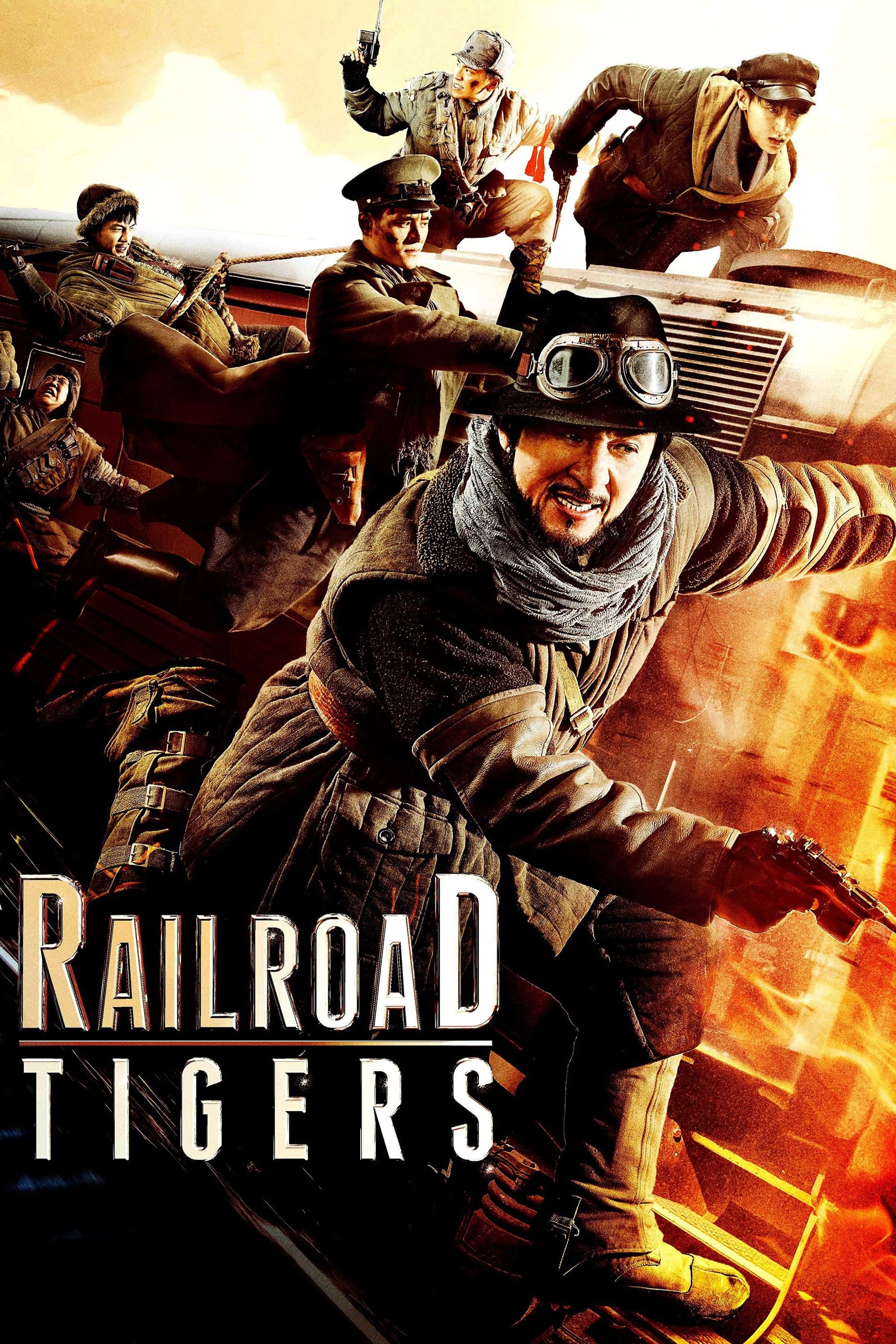 Poster de LOS TIGRES DEL TREN en inglés