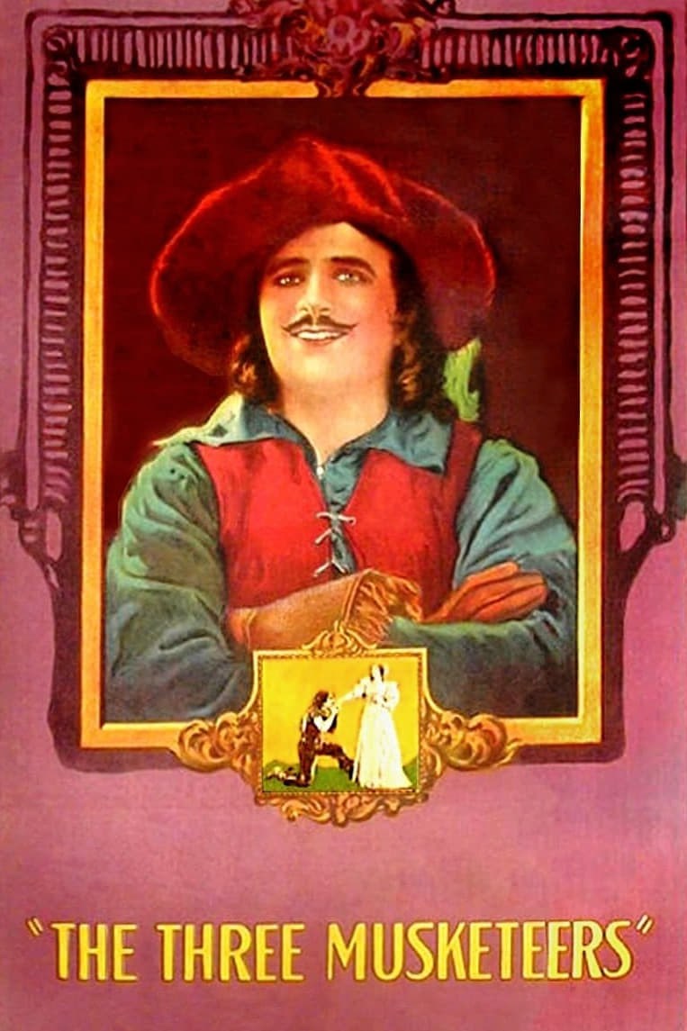 Poster de LOS TRES MOSQUETEROS en inglés