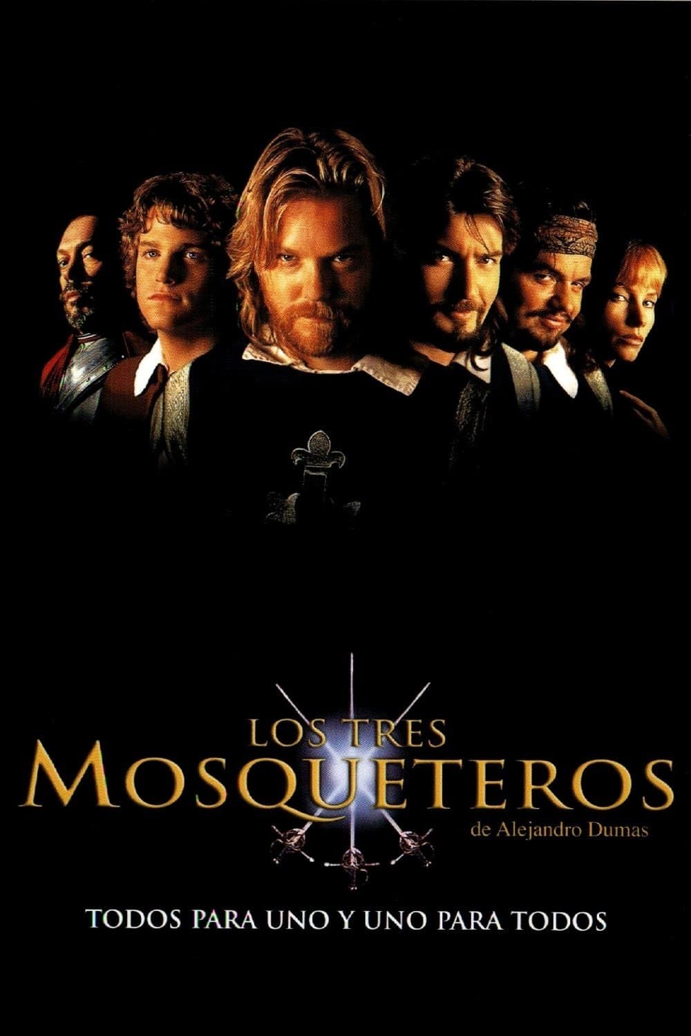 Poster de LOS TRES MOSQUETEROS DE ALEJANDRO DUMAS en español