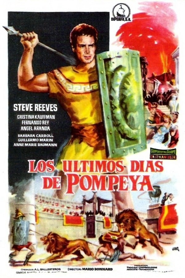 Poster de LOS ÚLTIMOS DÍAS DE POMPEYA en español