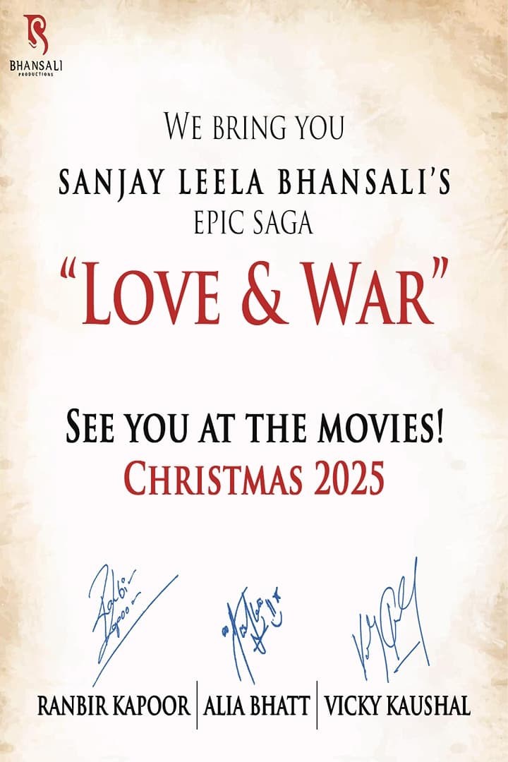 Poster de LOVE & WAR en inglés