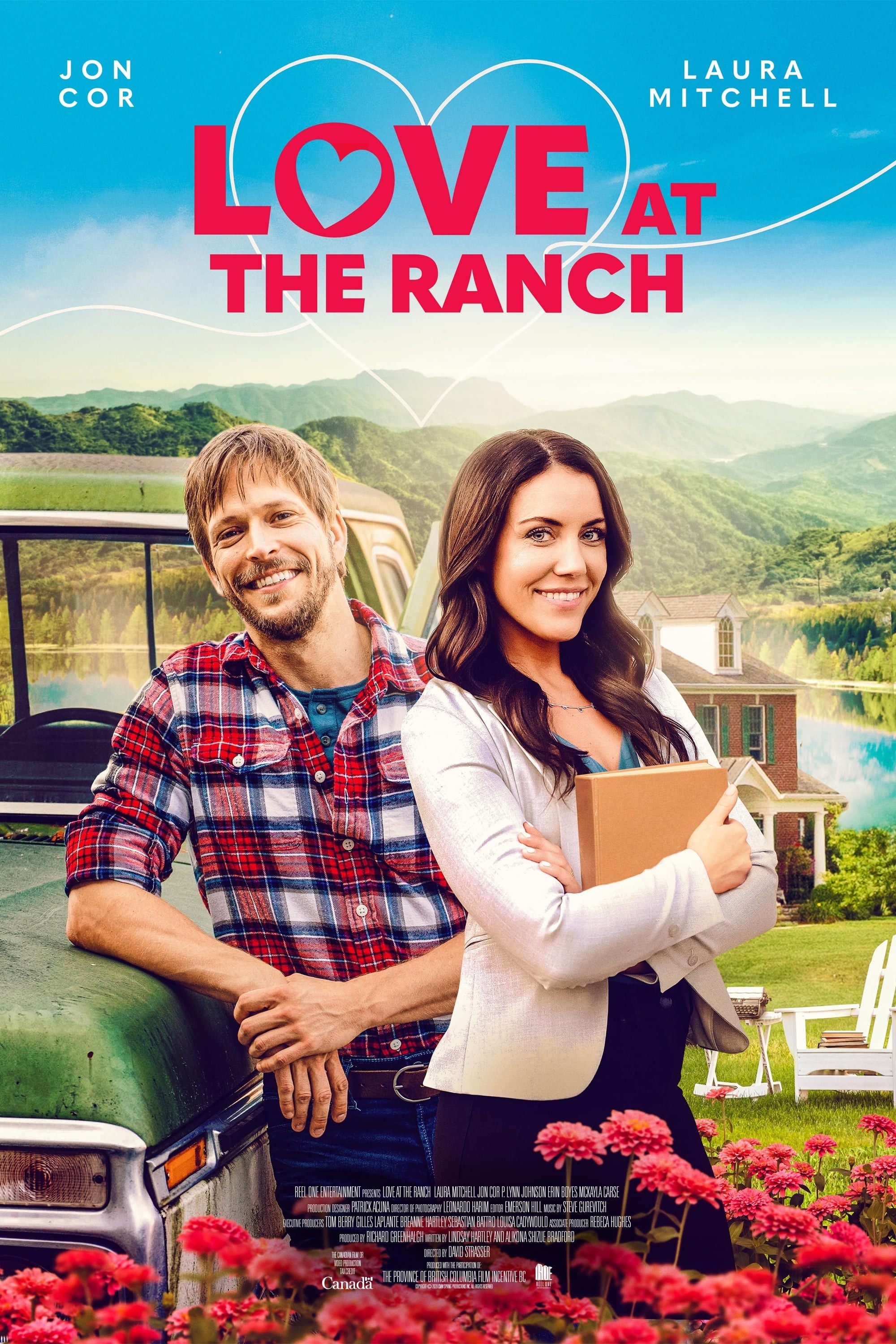 Poster de LOVE AT THE RANCH en inglés