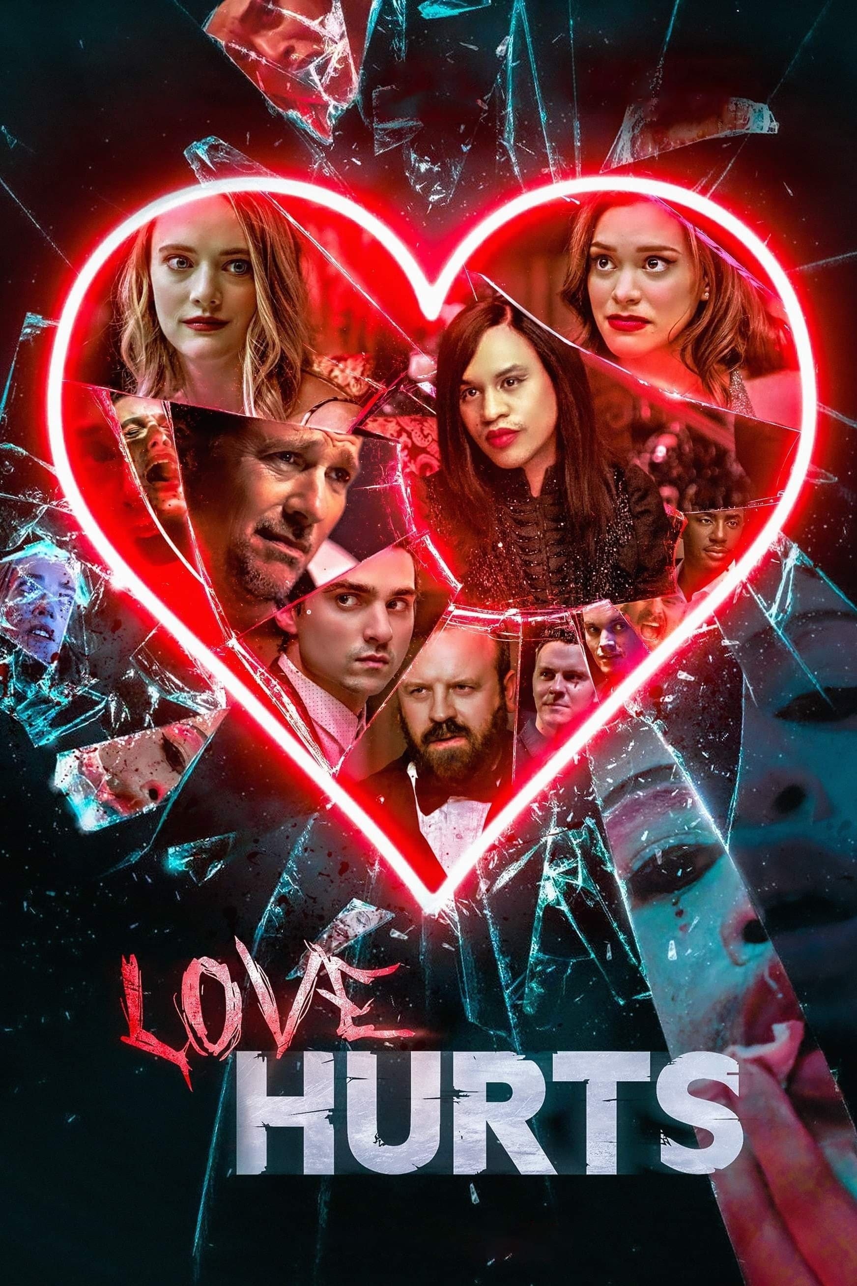Poster de LOVE HURTS en inglés