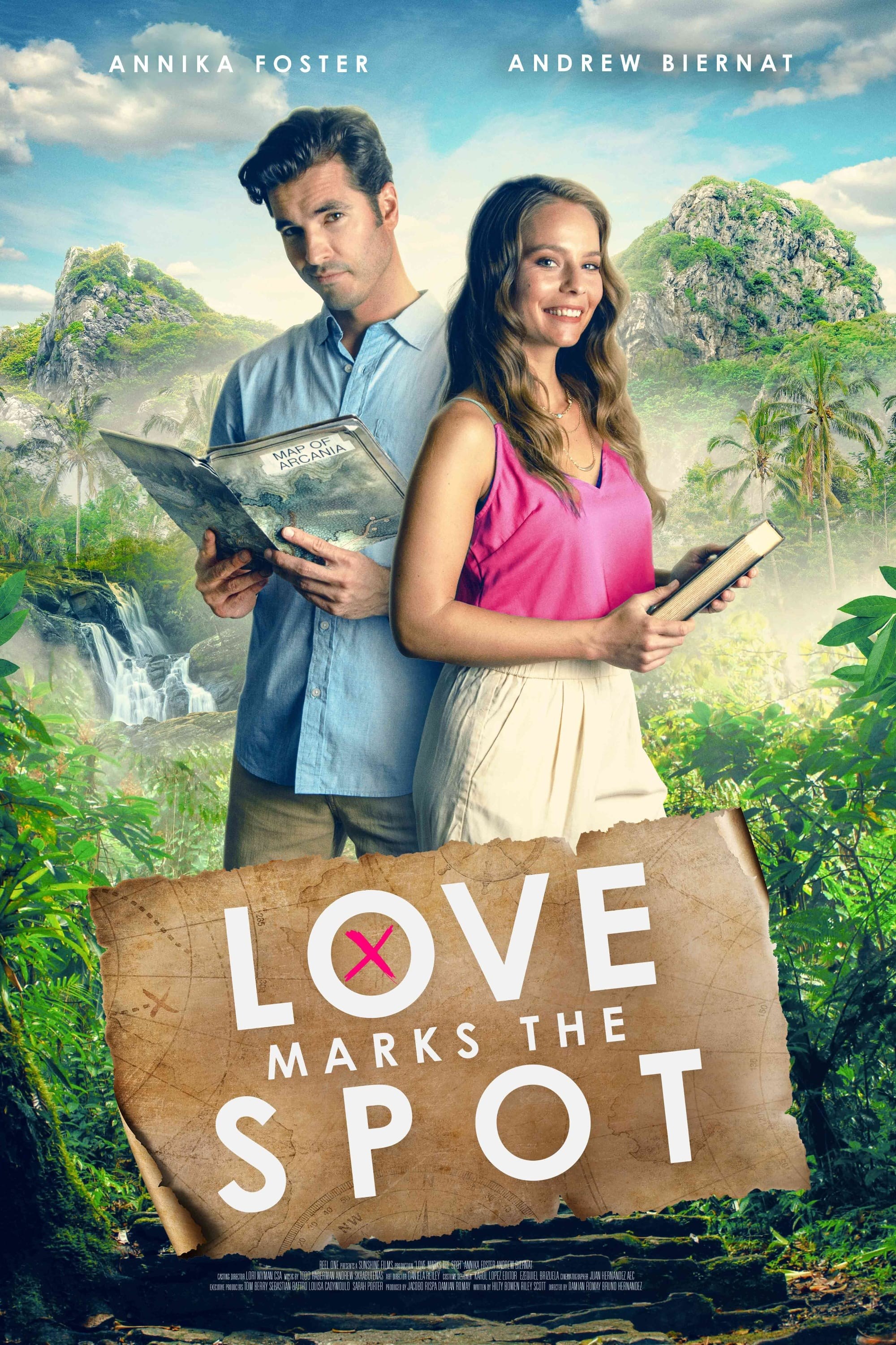 Poster de LOVE MARKS THE SPOT en inglés
