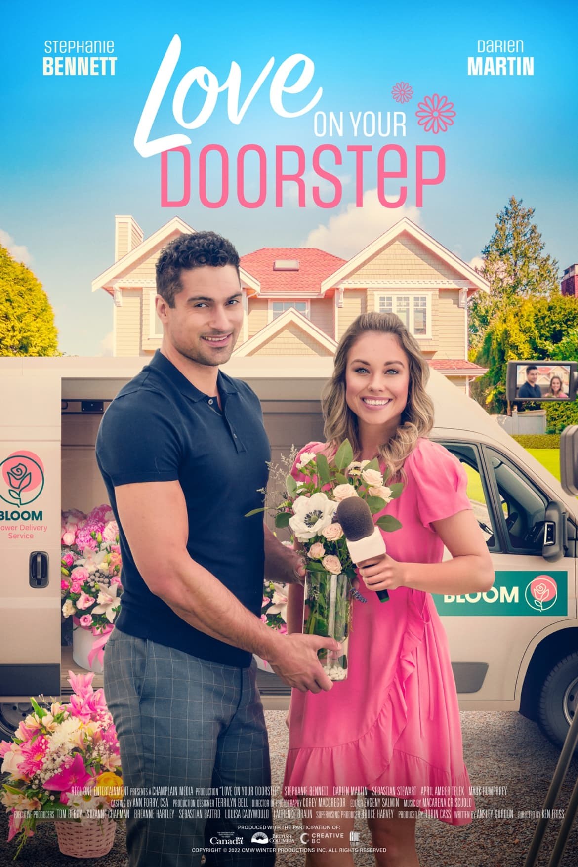 Poster de LOVE ON YOUR DOORSTEP en inglés