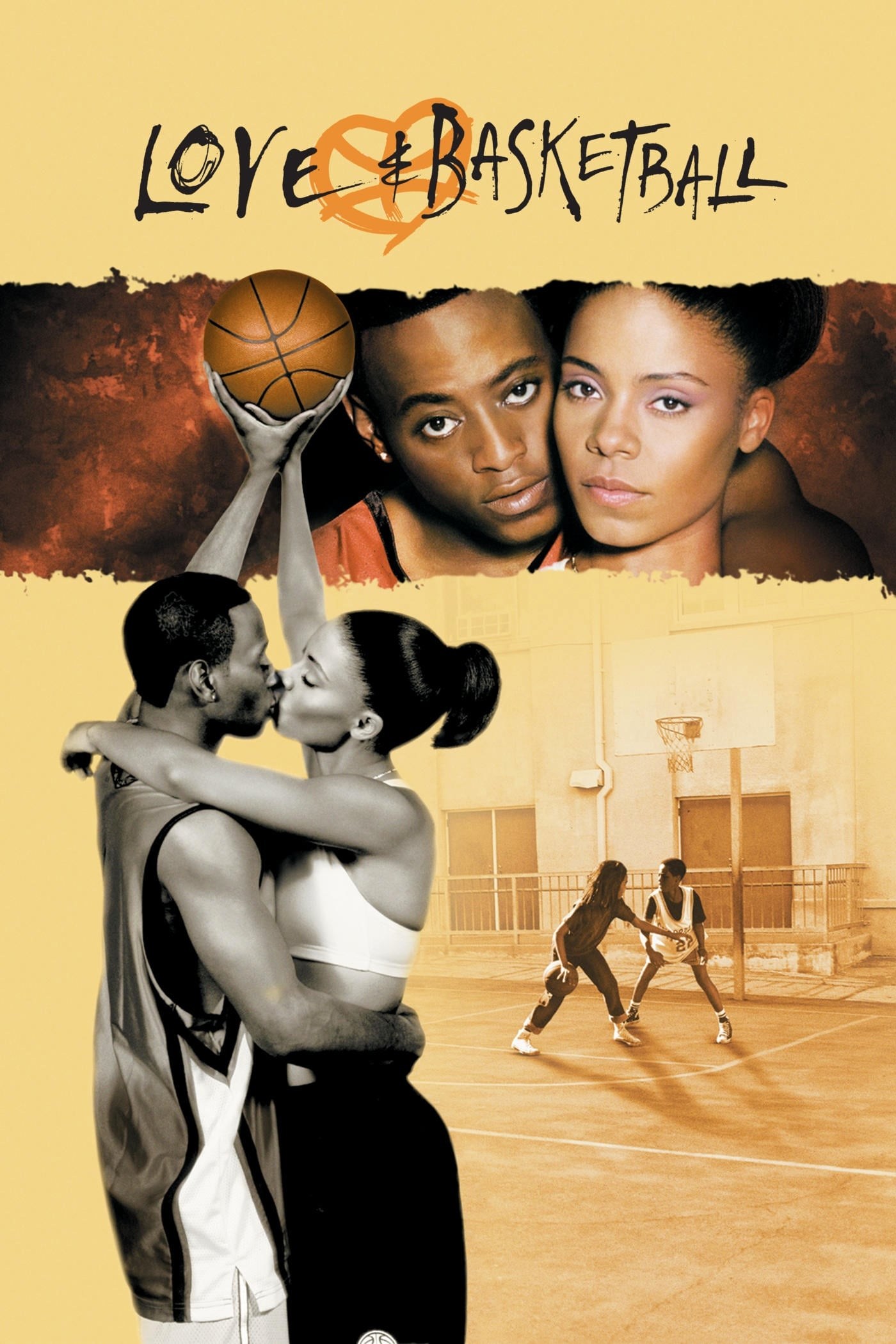 Poster de LOVE & BASKETBALL en inglés