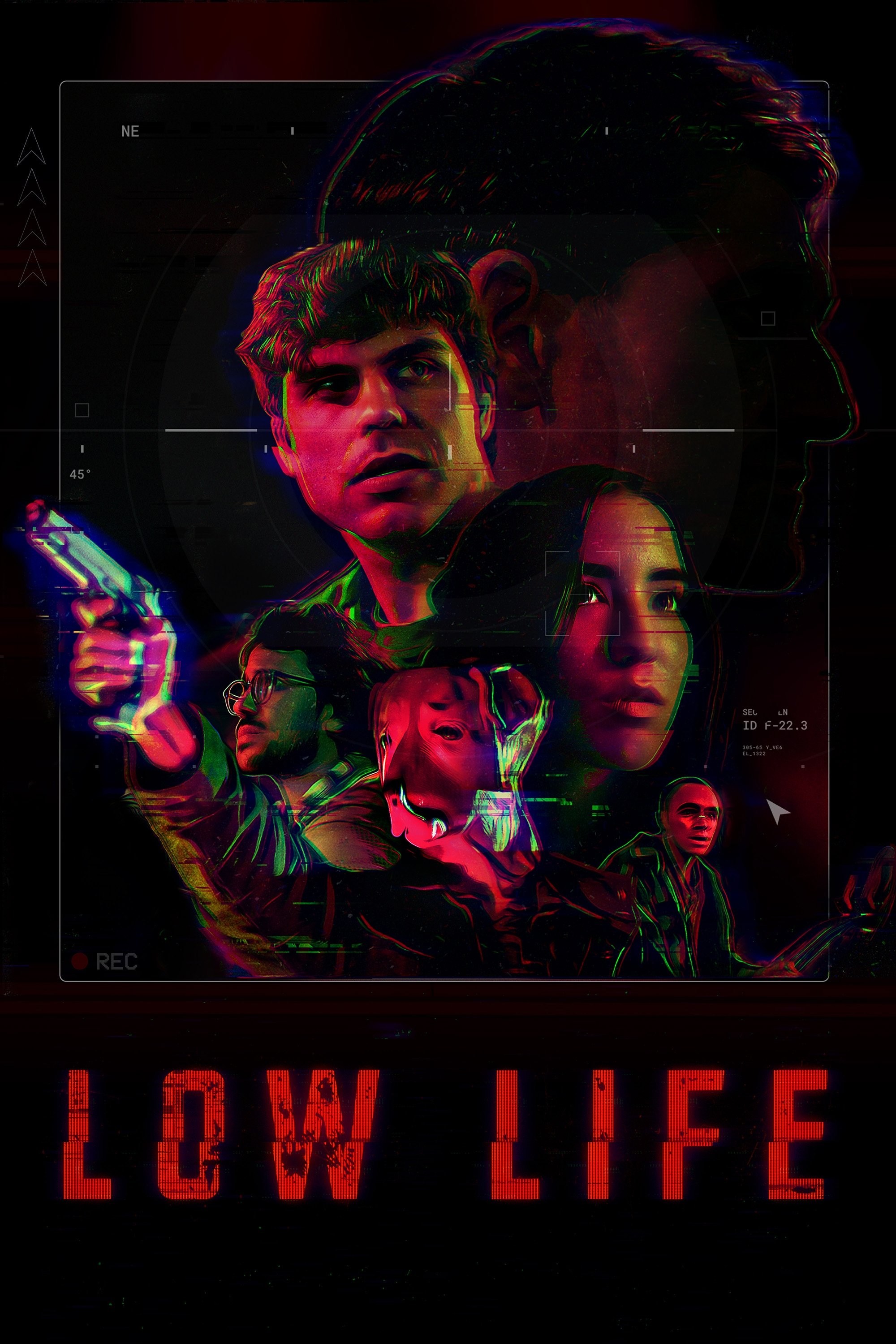 Poster de LOW LIFE en inglés