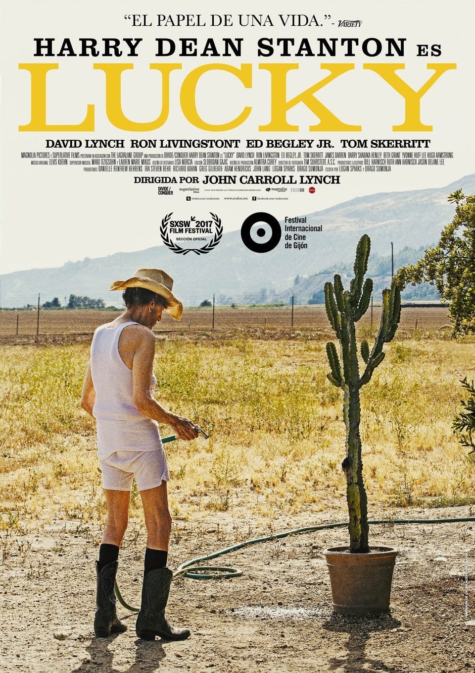 Poster de Lucky en español