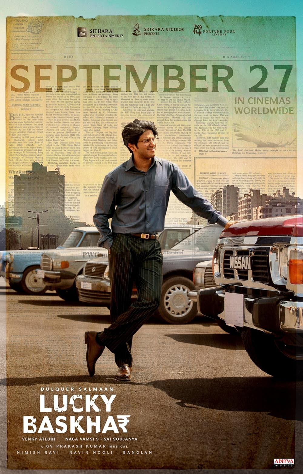 Poster de LUCKY BASKHAR