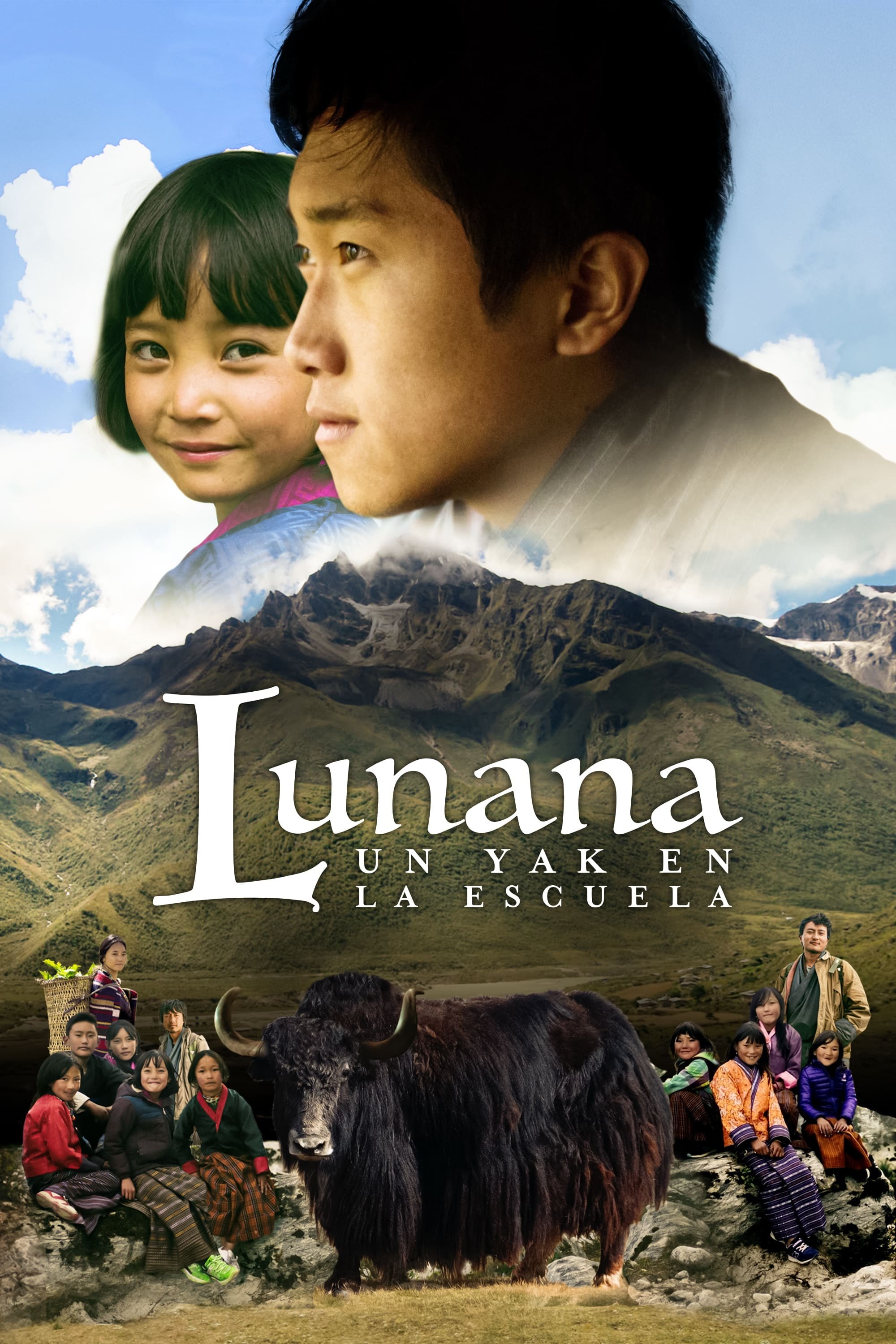 Poster de LUNANA, UN YAK EN LA ESCUELA en español