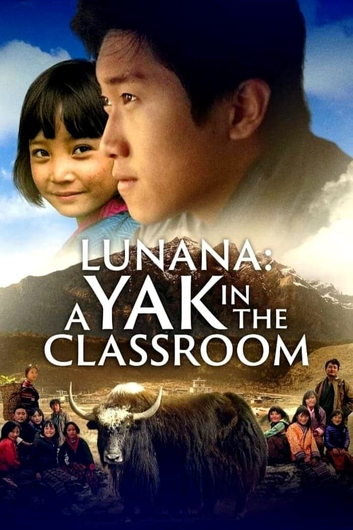 Poster de LUNANA, UN YAK EN LA ESCUELA en inglés