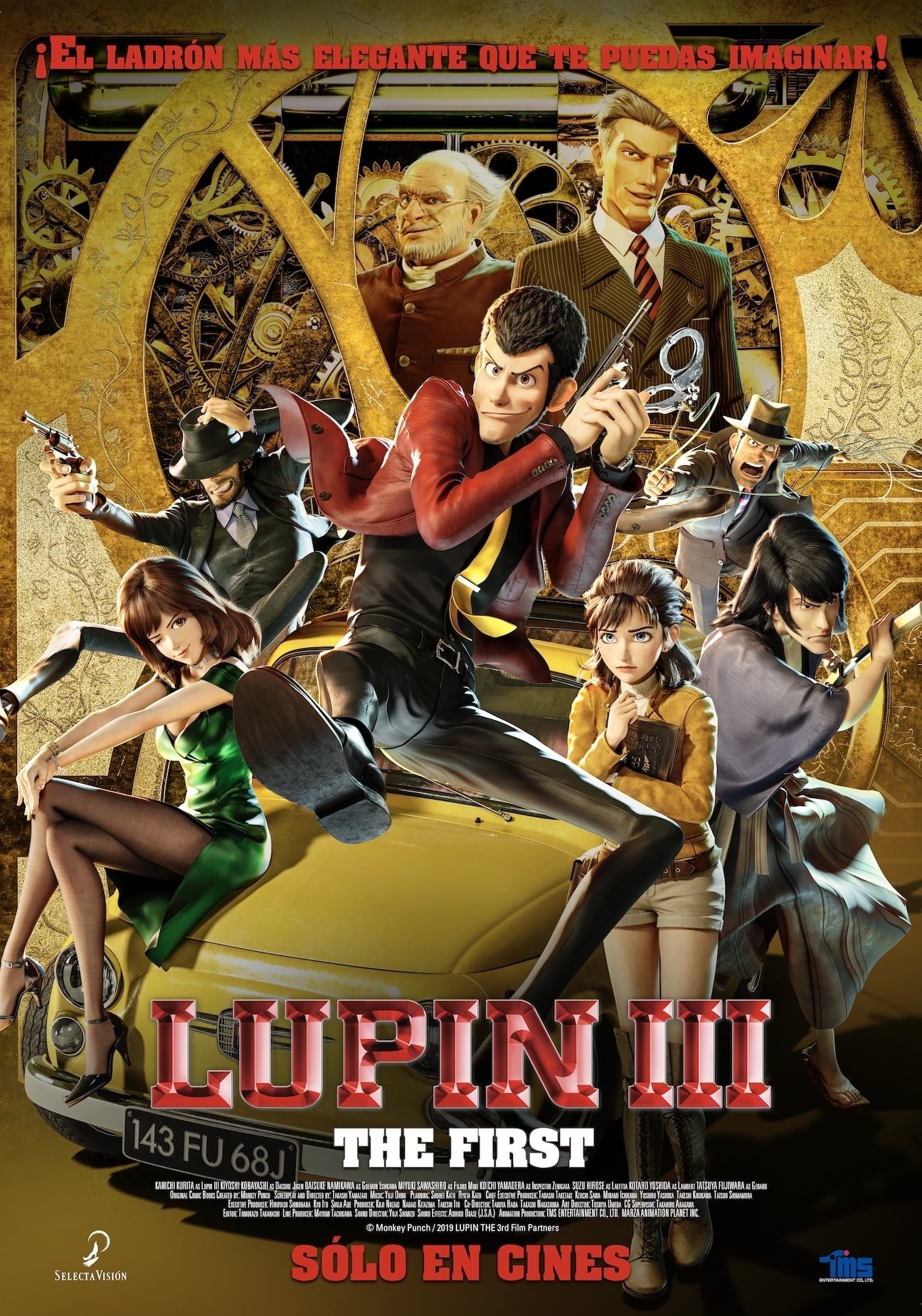 Poster de LUPIN III: THE FIRST en español