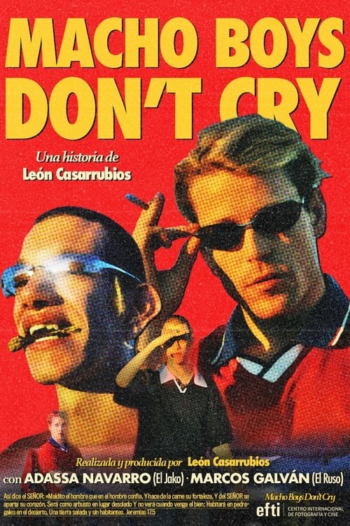 Poster de MACHO BOYS DON'T CRY en español