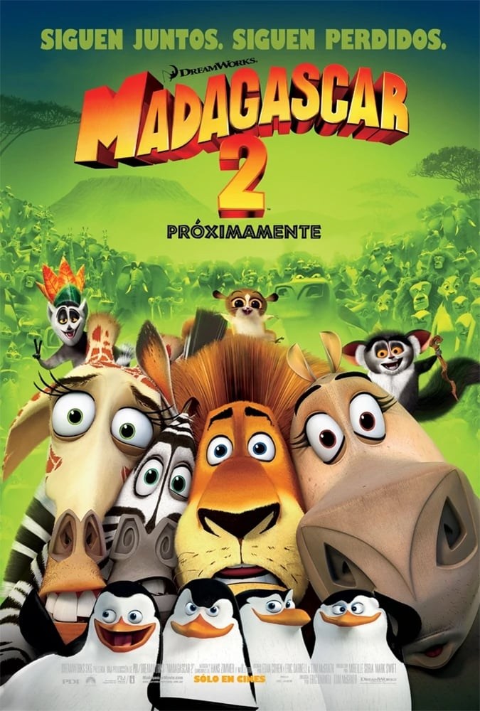 Poster de MADAGASCAR 2 en español