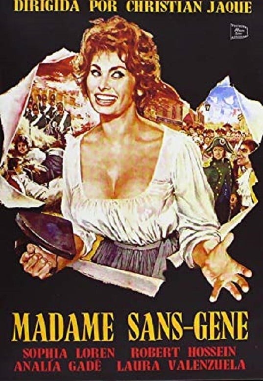Poster de MADAME SANS-GENE en español