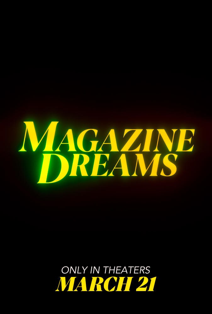 Poster de MAGAZINE DREAMS en inglés