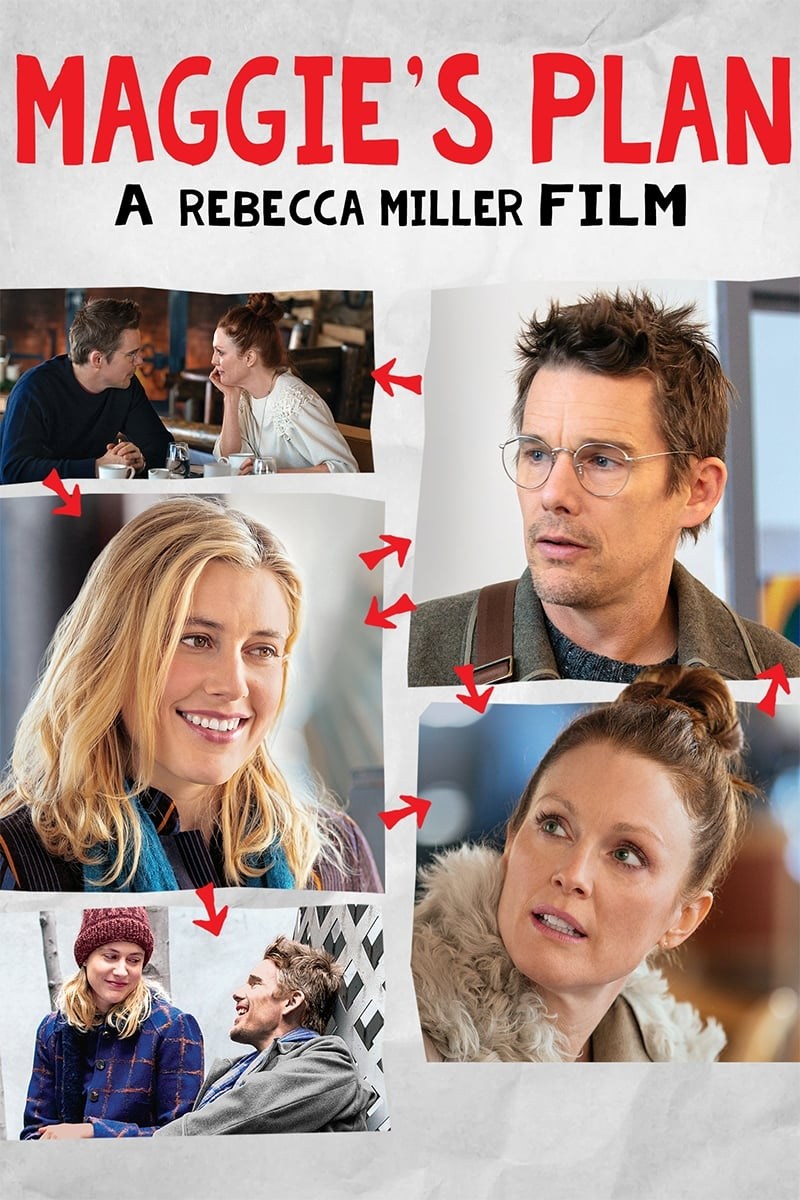 Poster de MAGGIE`S PLAN en inglés