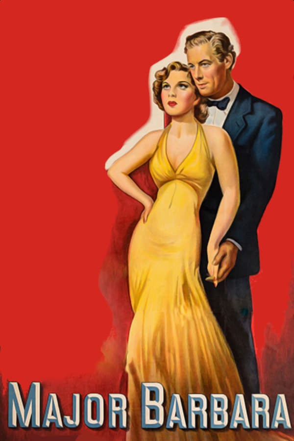 Poster de MAJOR BARBARA en inglés