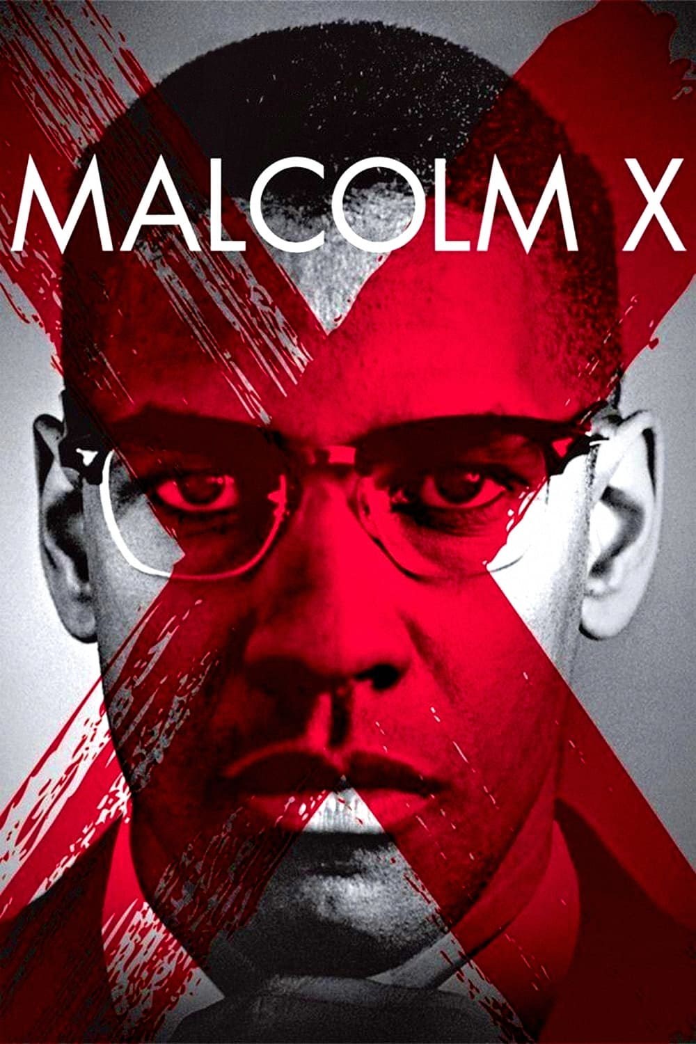 Poster de MALCOLM X en inglés