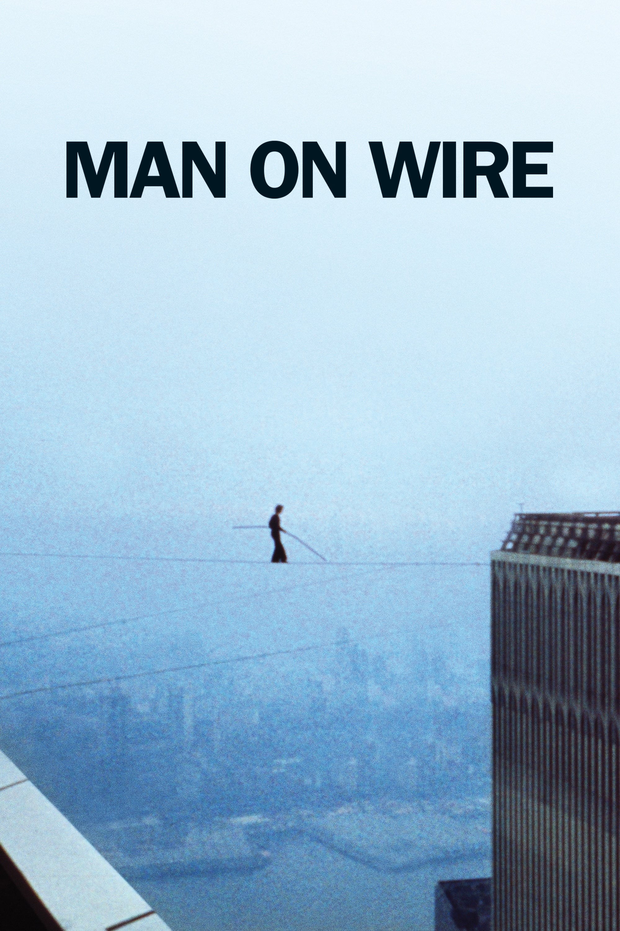 Poster de MAN ON WIRE en inglés