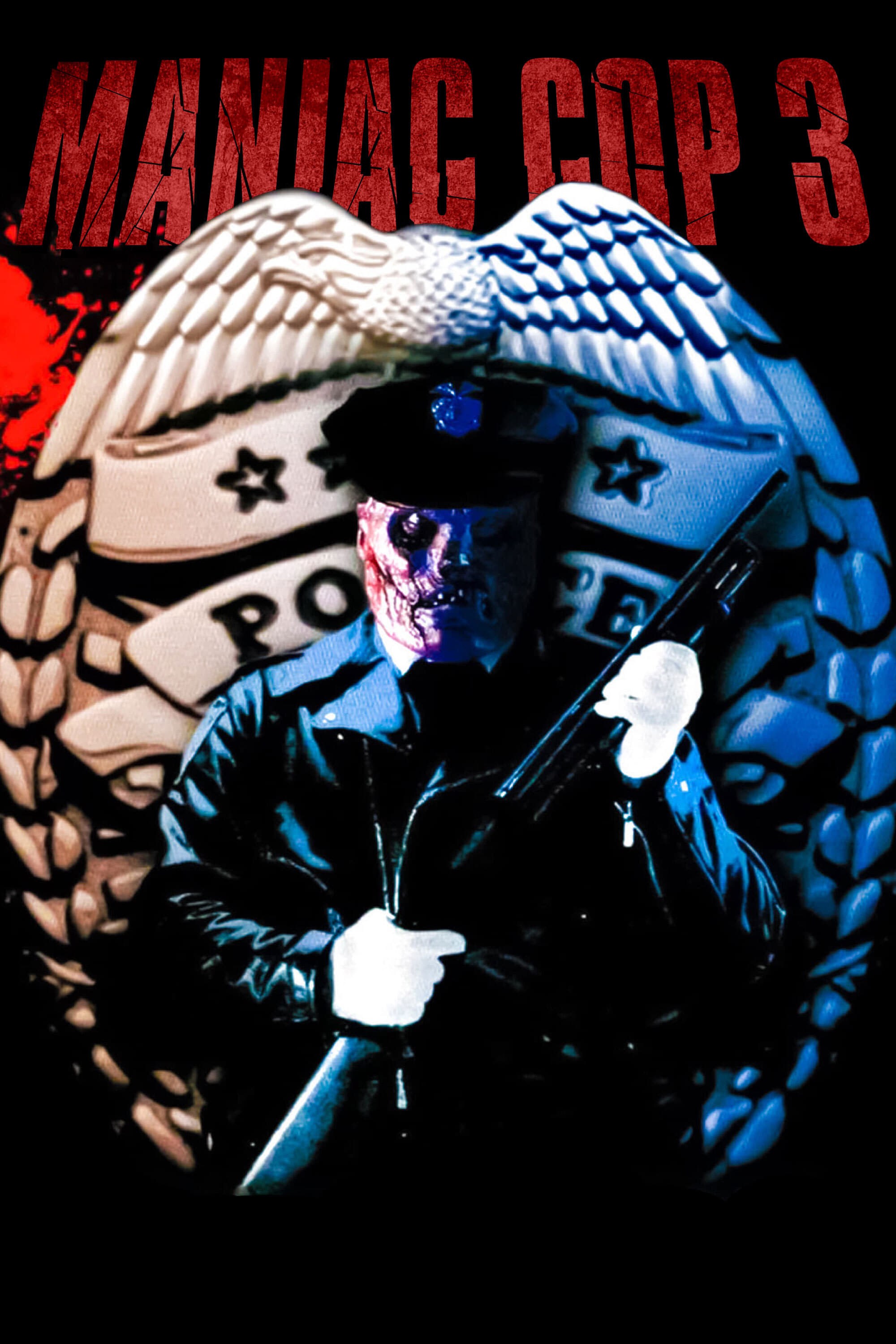 Poster de MANIAC COP 3 en inglés