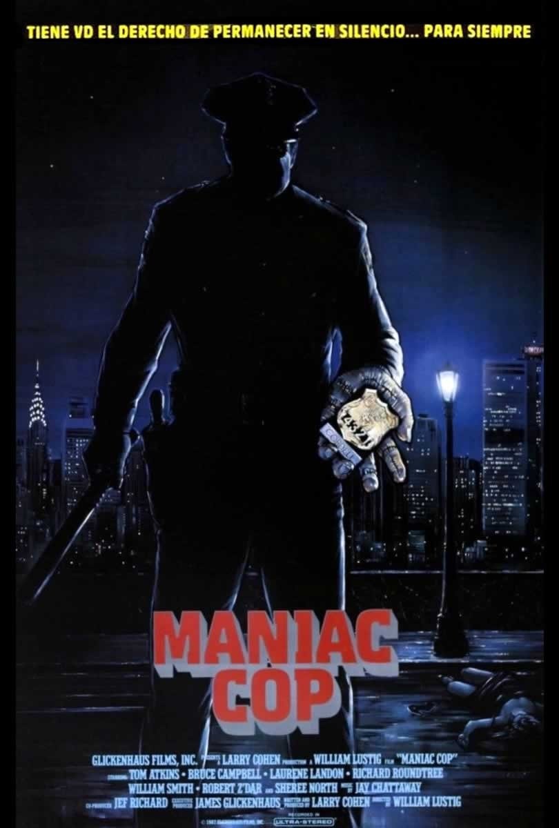 Poster de MANIAC COP en español