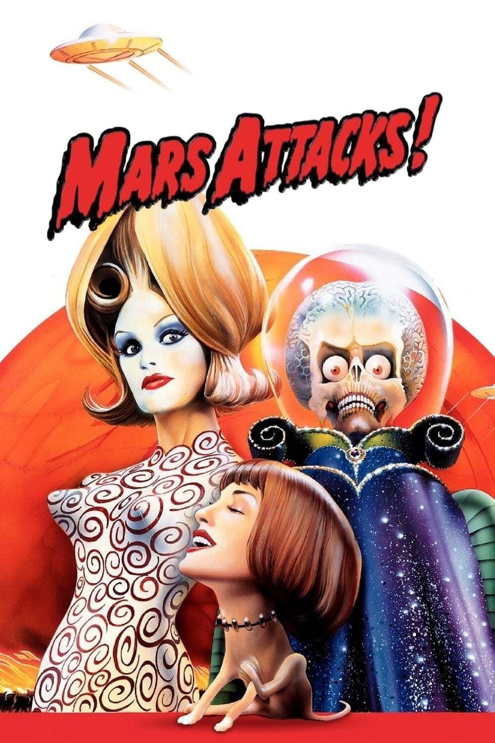 Poster de MARS ATTACKS! en español