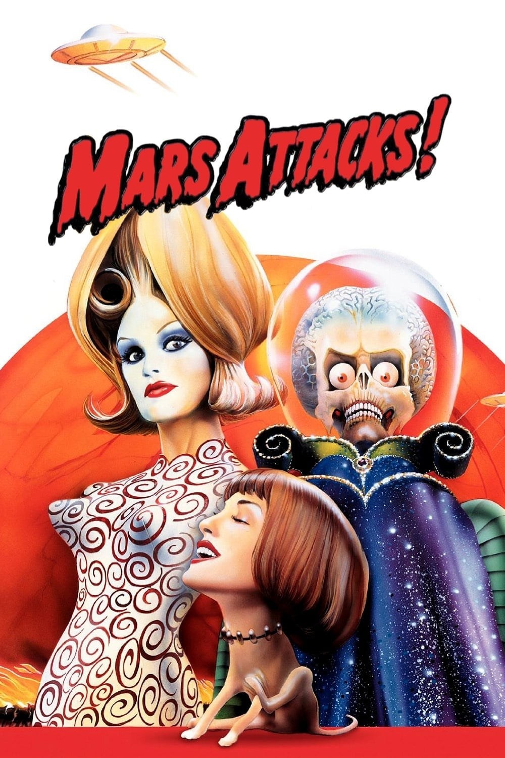 Poster de MARS ATTACKS! en inglés