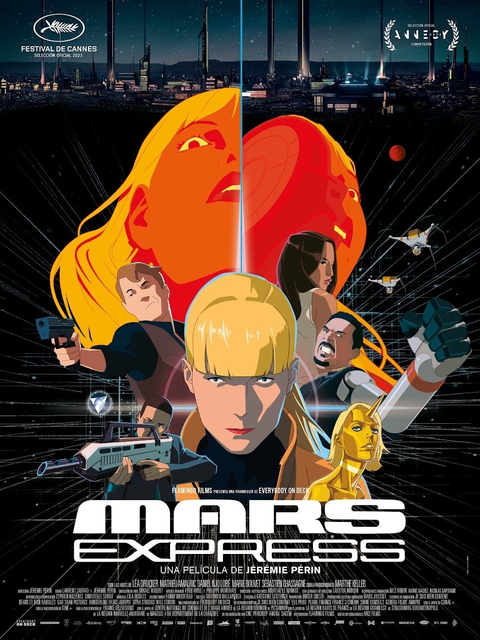 Poster de MARS EXPRESS en español