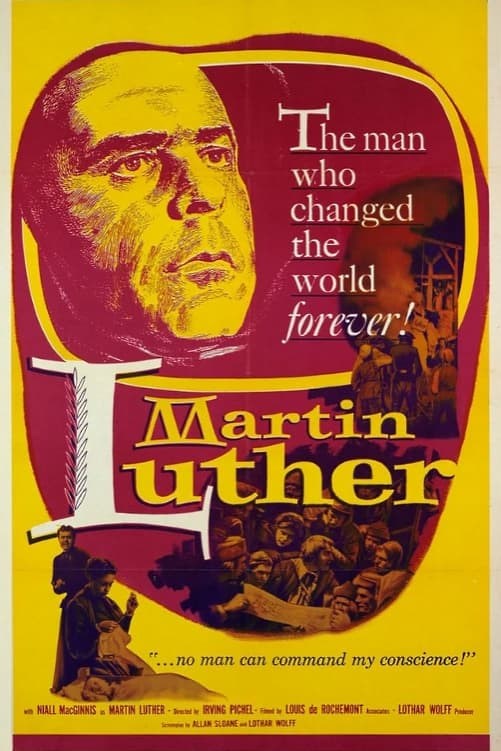 Poster de MARTIN LUTHER en inglés